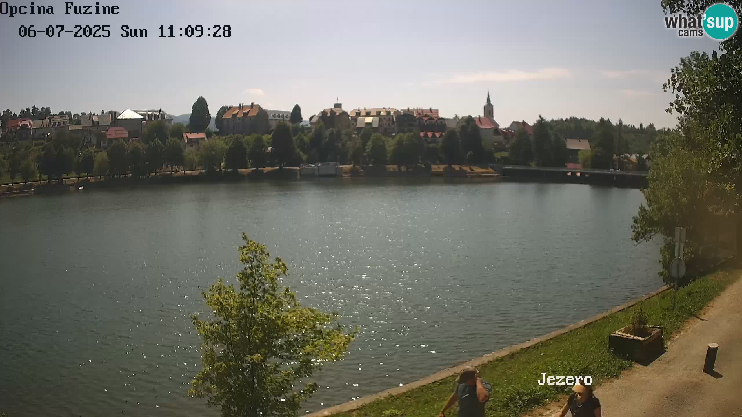 LIVE Lake Bajer livecam Bajersko Jezero Fužine