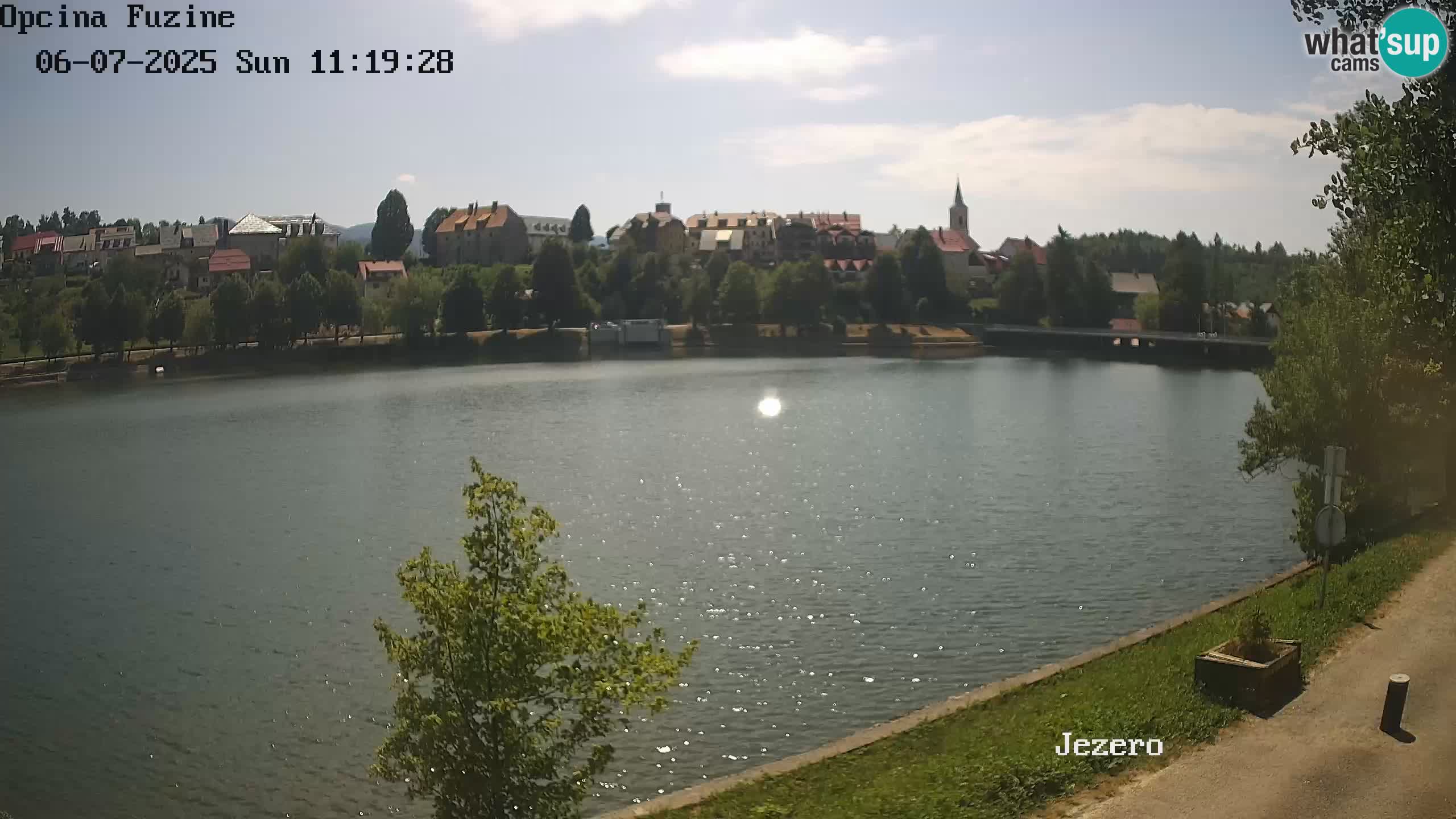 Kamera v živo Bajersko Jezero Fužine