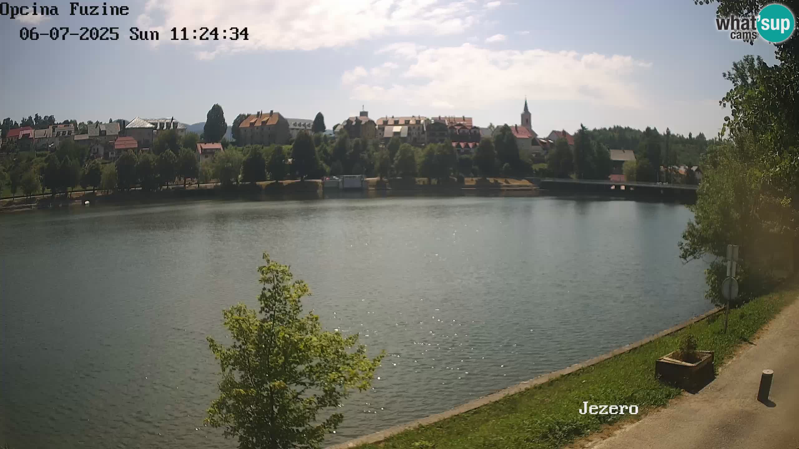 Kamera v živo Bajersko Jezero Fužine