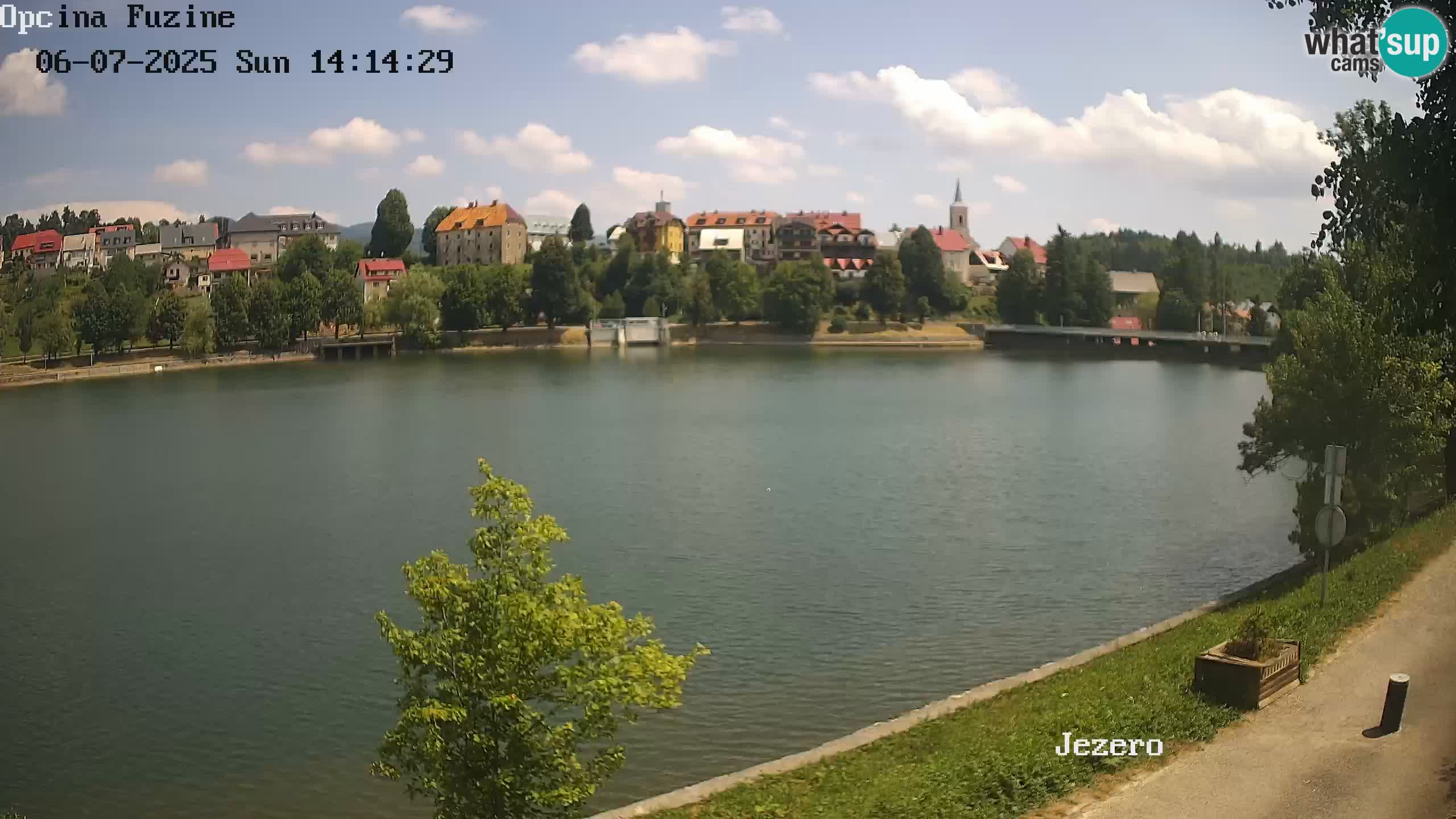 Kamera v živo Bajersko Jezero Fužine