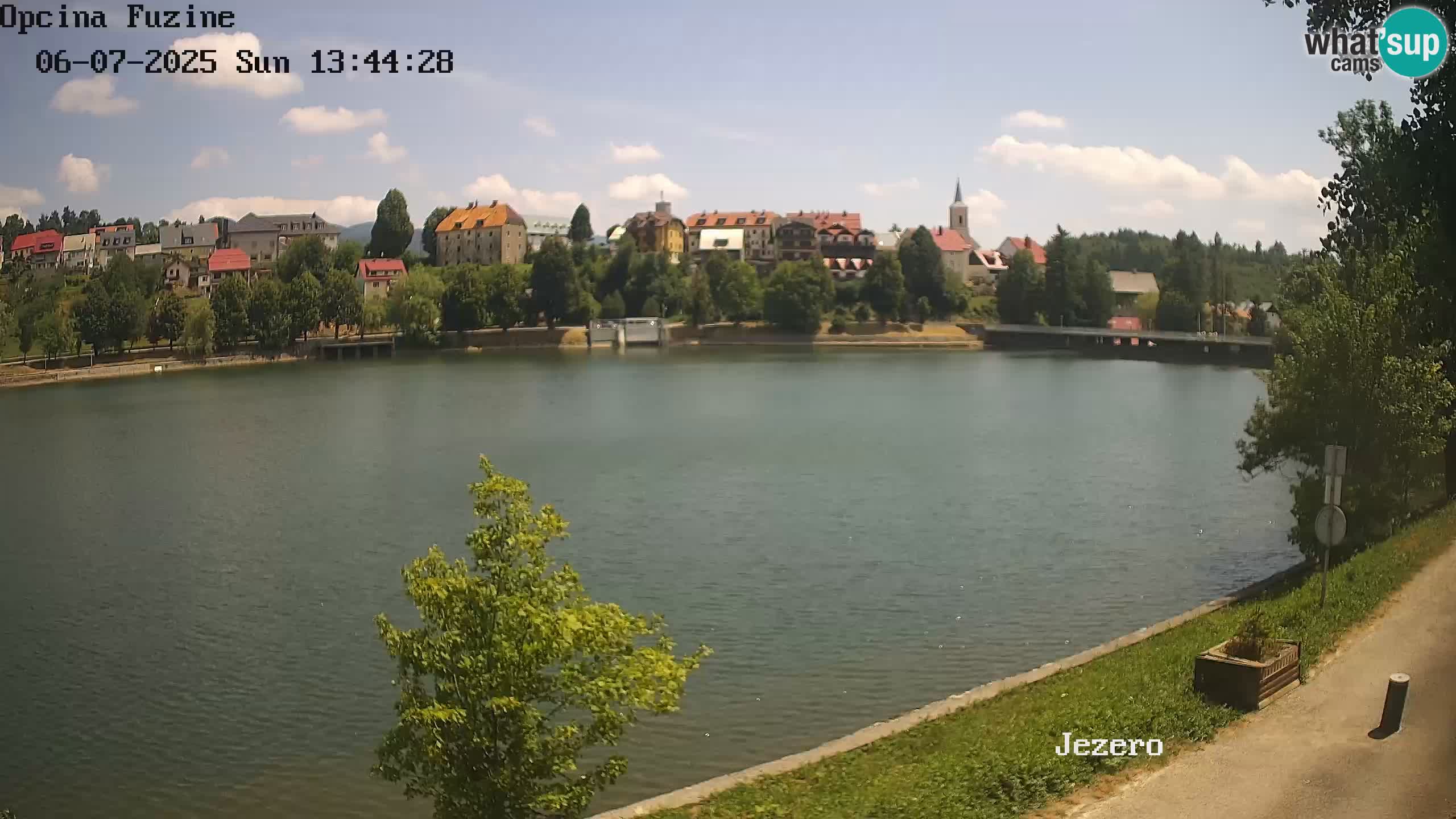 Lago Bajer livecam Bajersko Jezero Fužine
