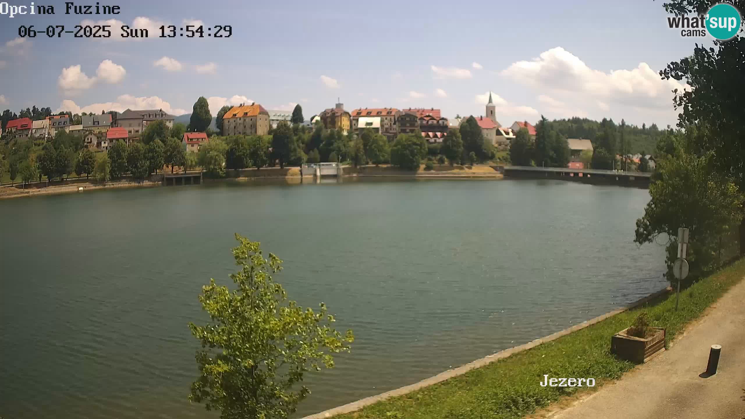 Lago Bajer livecam Bajersko Jezero Fužine
