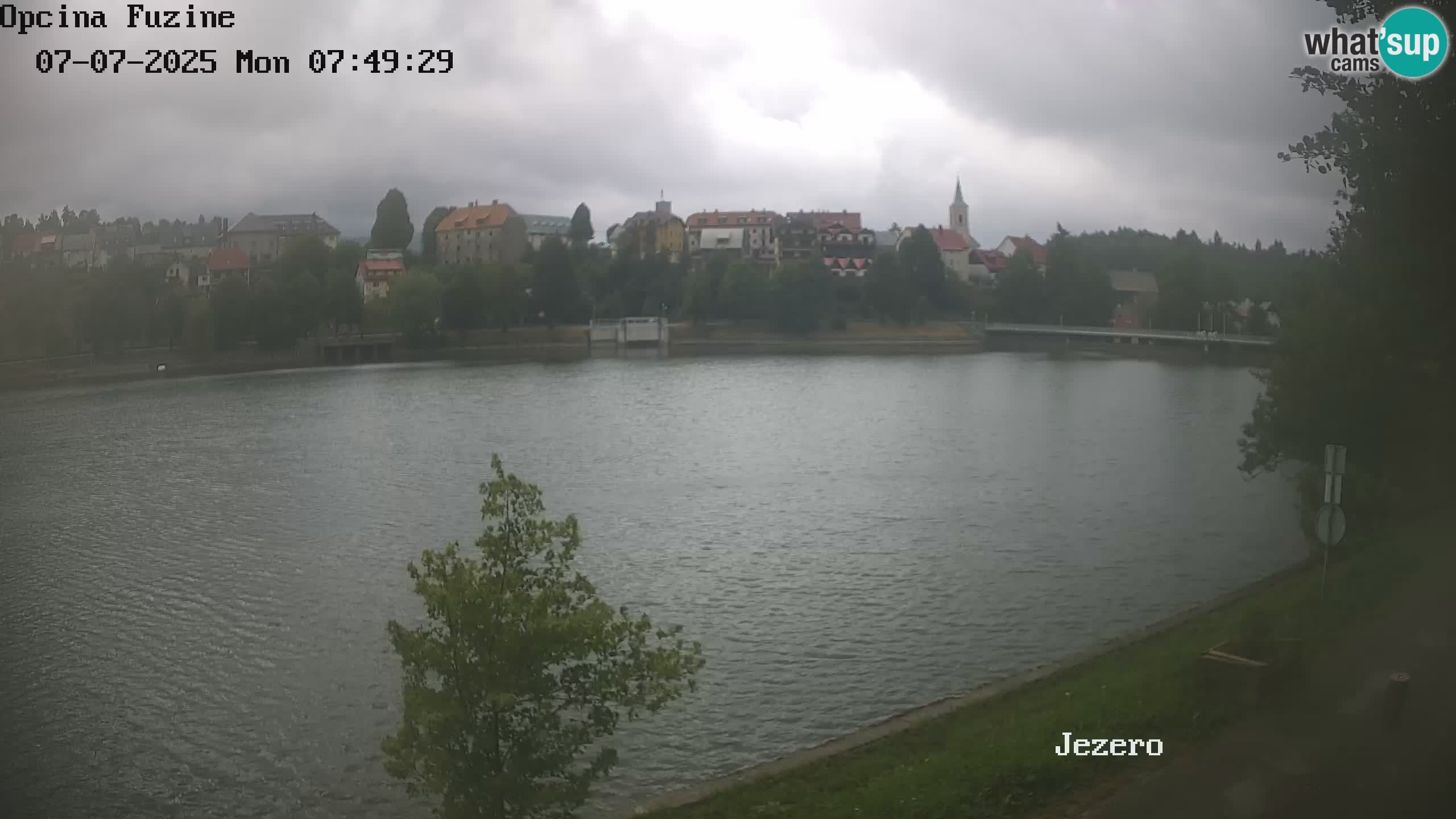 Kamera v živo Bajersko Jezero Fužine