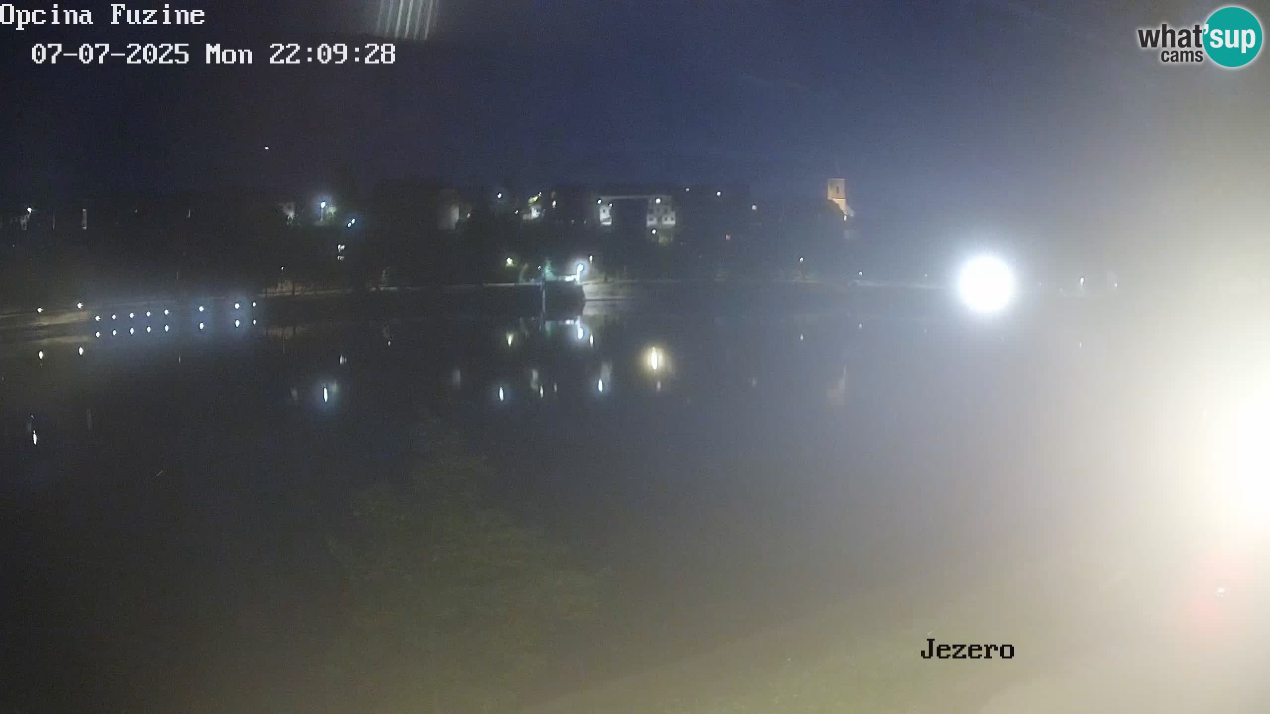 Bajersko Jezero camera en vivo lago Bajer Fužine