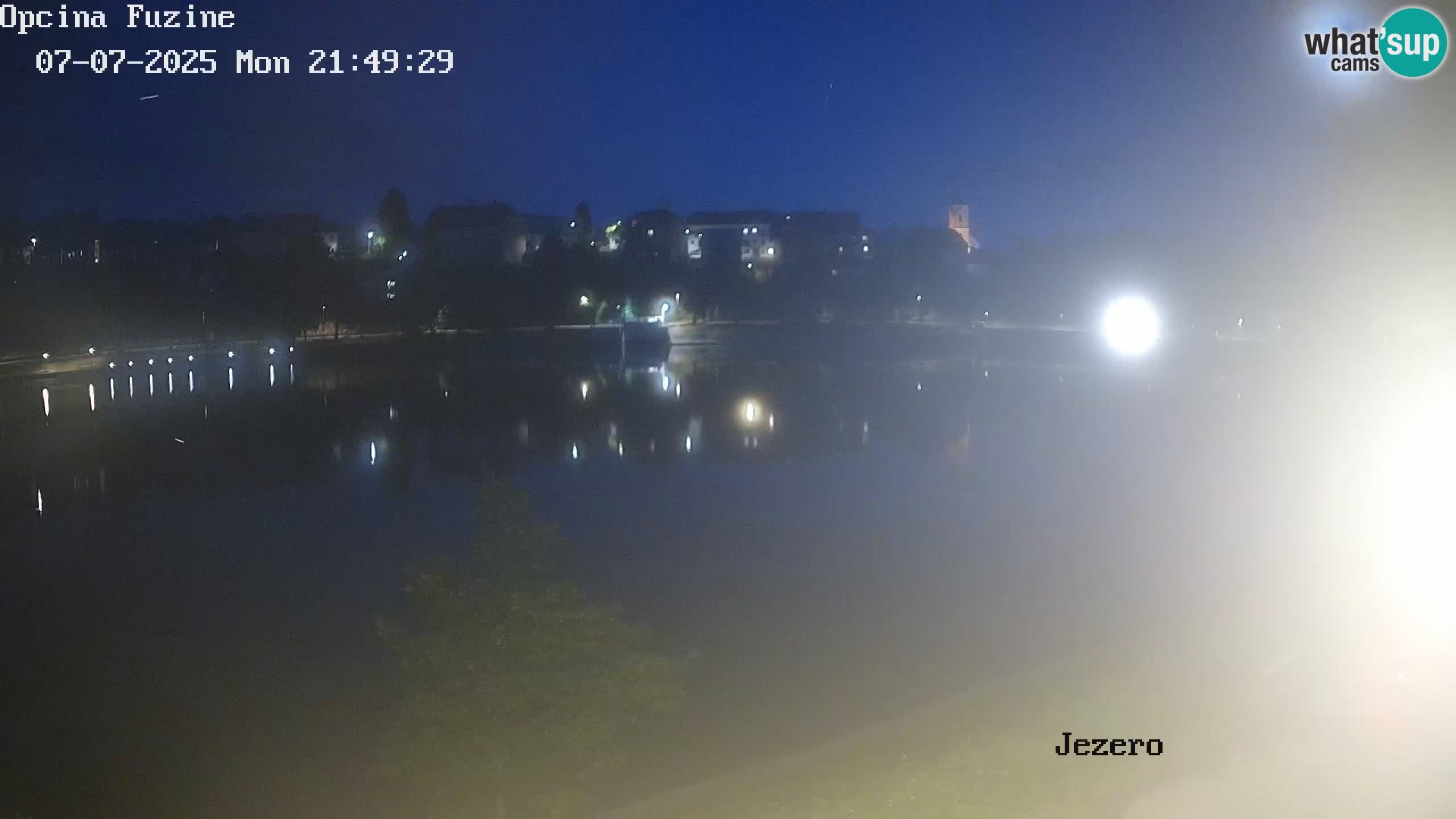 Bajersko Jezero camera en vivo lago Bajer Fužine
