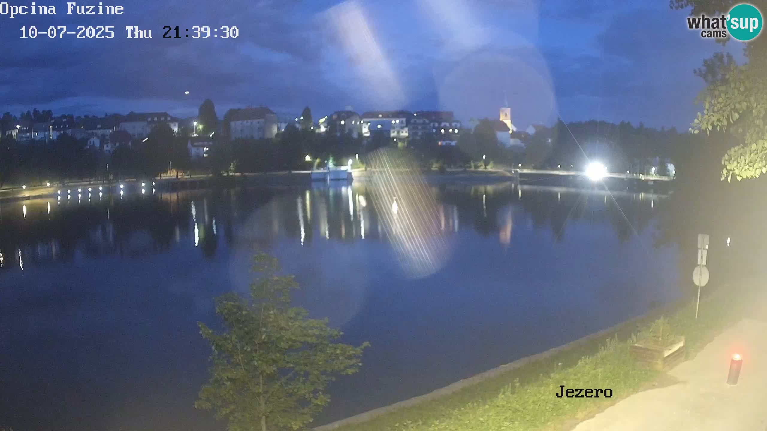 Bajersko Jezero camera en vivo lago Bajer Fužine