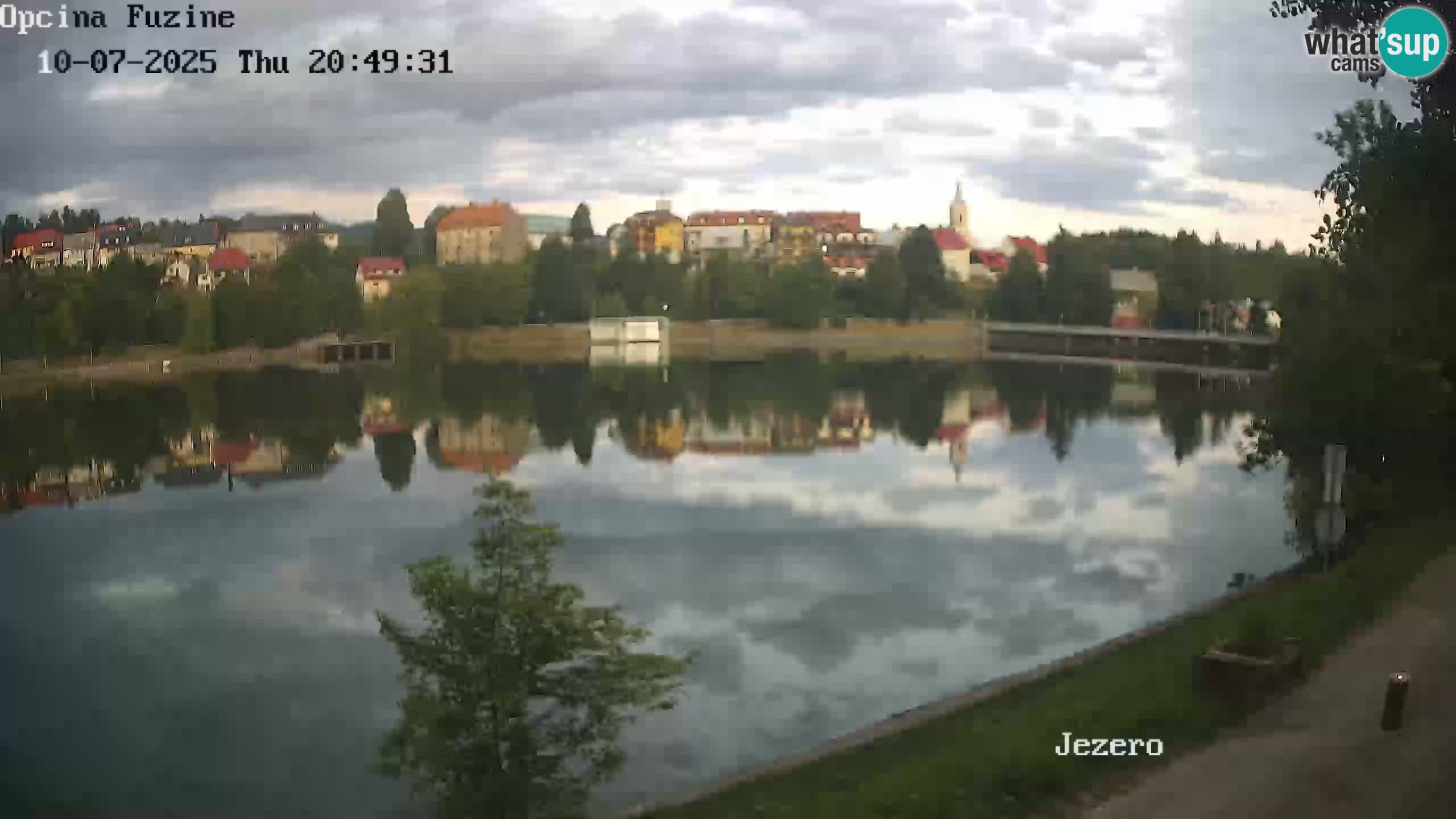 Bajersko Jezero camera en vivo lago Bajer Fužine