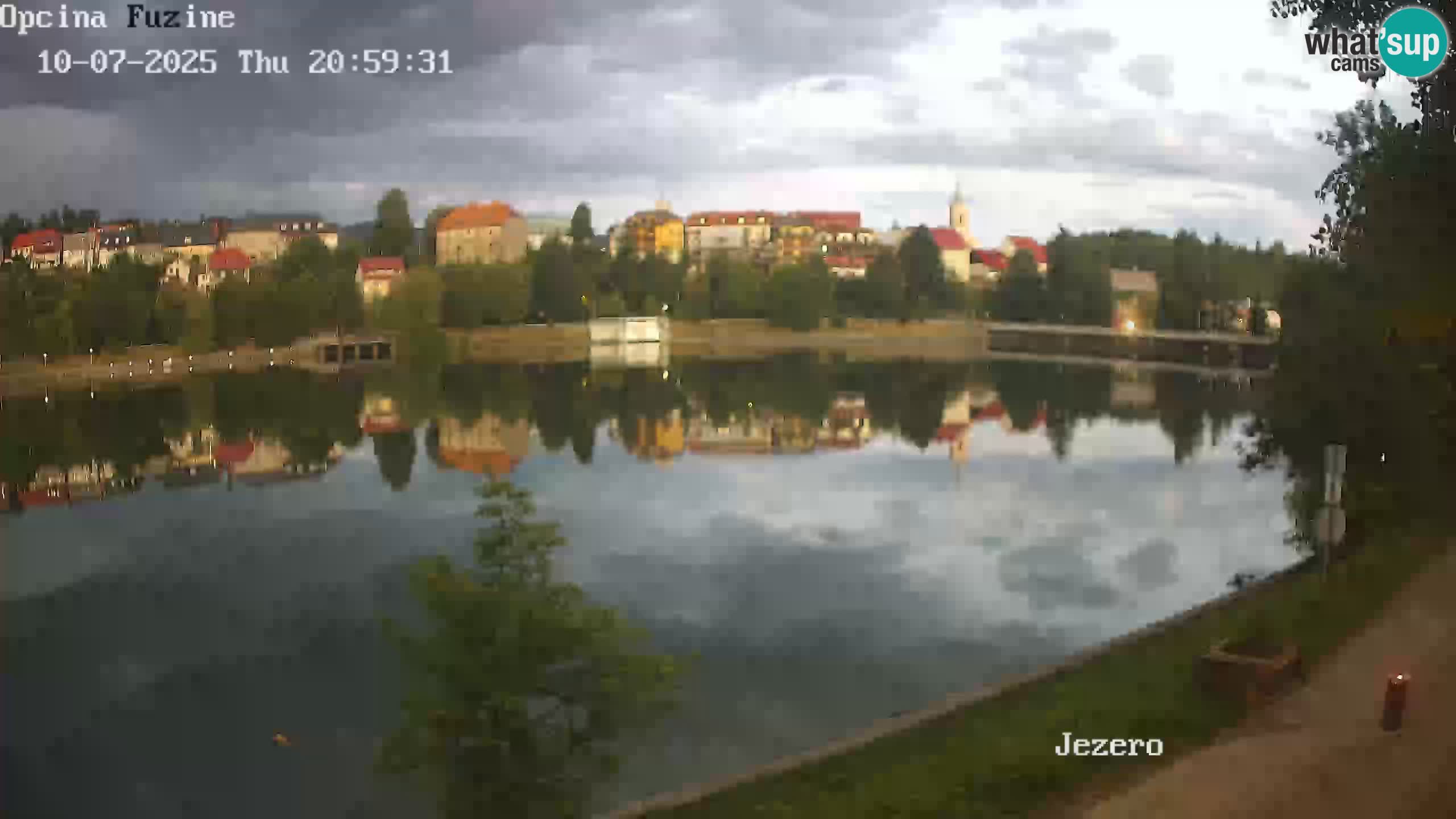 Bajersko Jezero camera en vivo lago Bajer Fužine