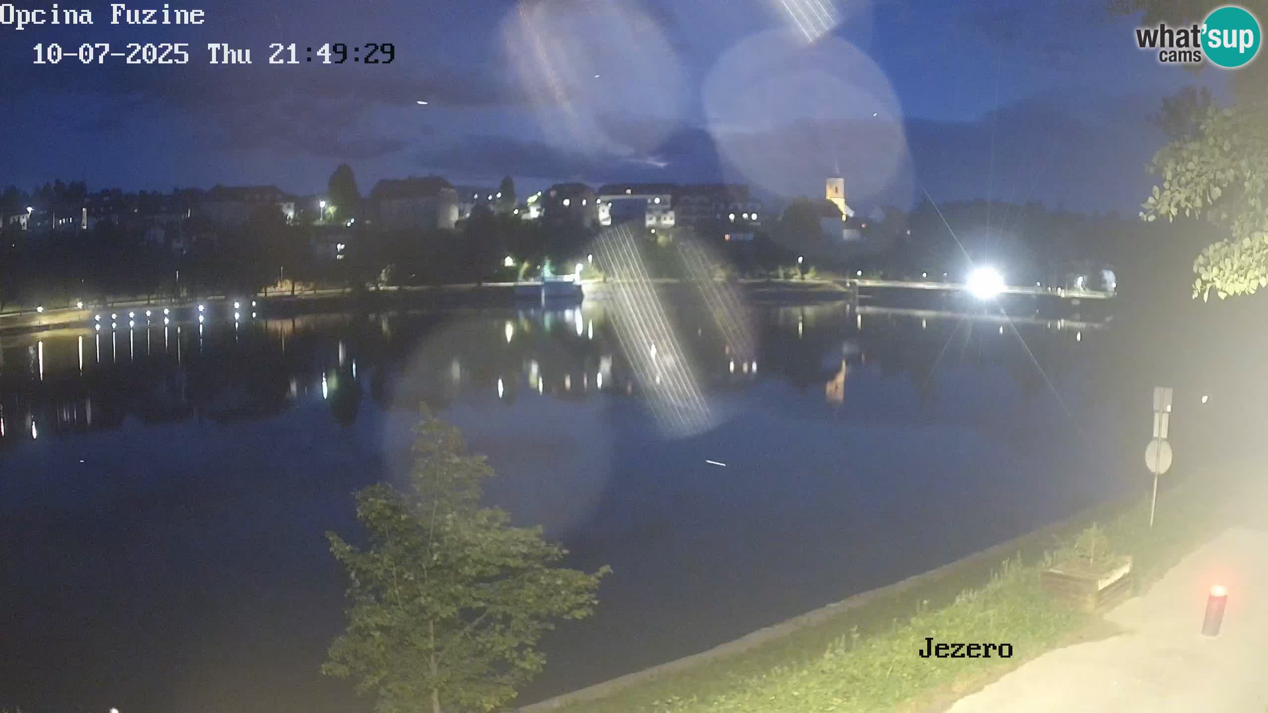 Bajersko Jezero camera en vivo lago Bajer Fužine