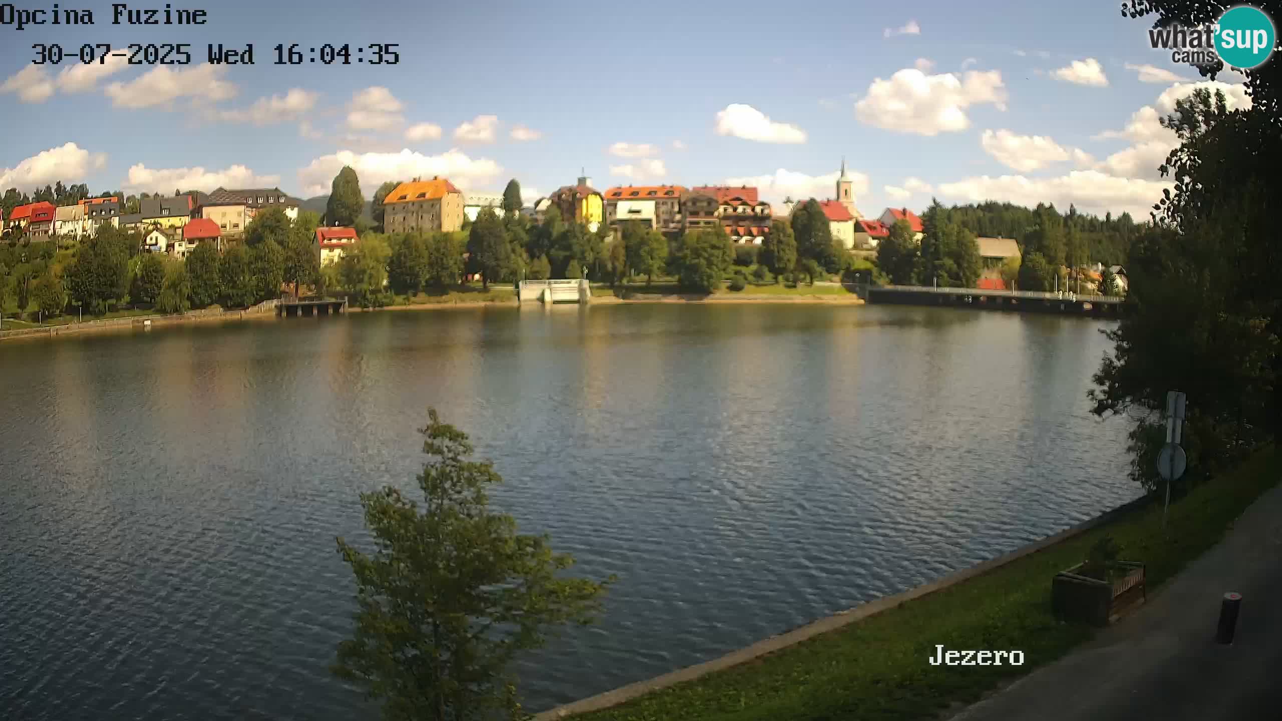 Lago Bajer livecam Bajersko Jezero Fužine
