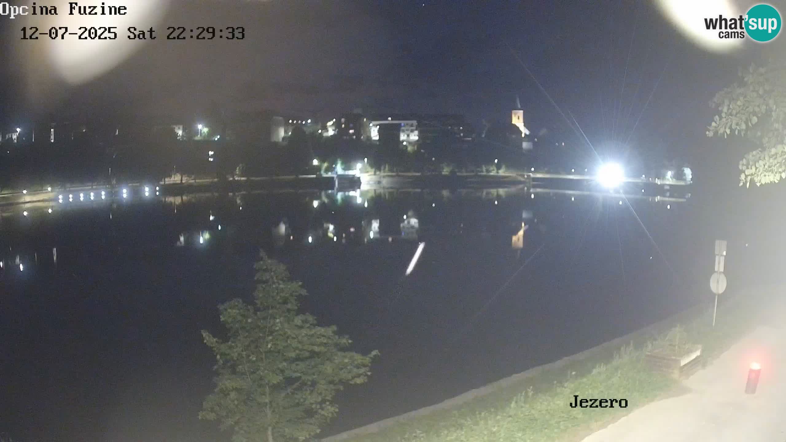 LIVE Lake Bajer livecam Bajersko Jezero Fužine