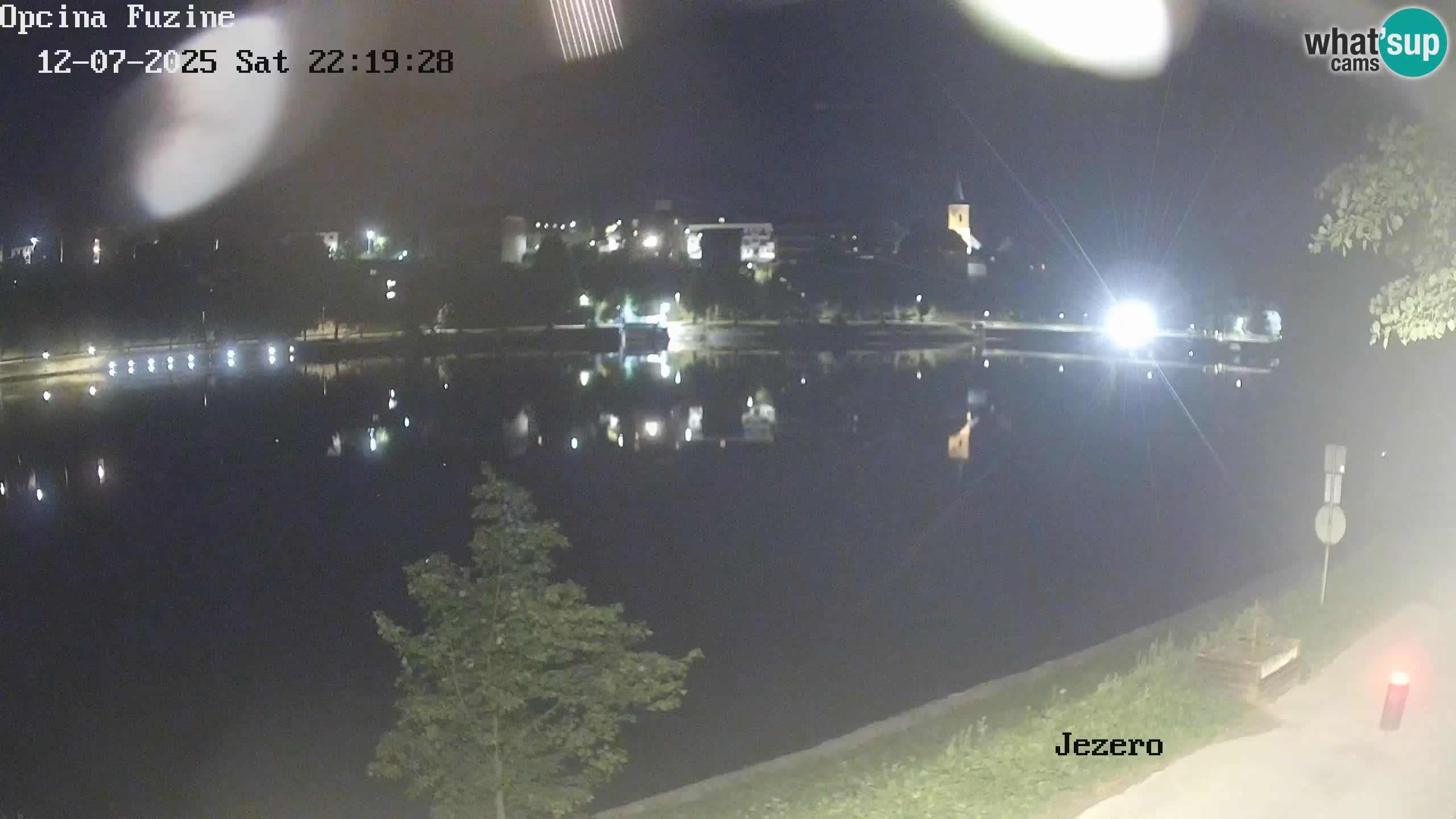 Kamera v živo Bajersko Jezero Fužine