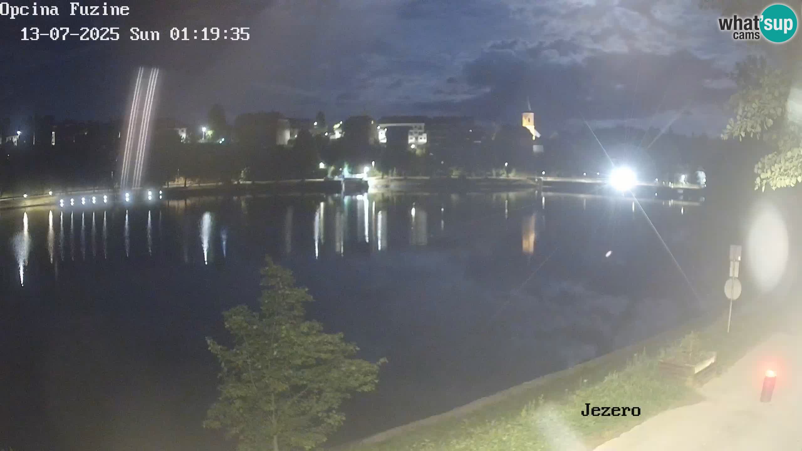 Bajersko Jezero camera en vivo lago Bajer Fužine