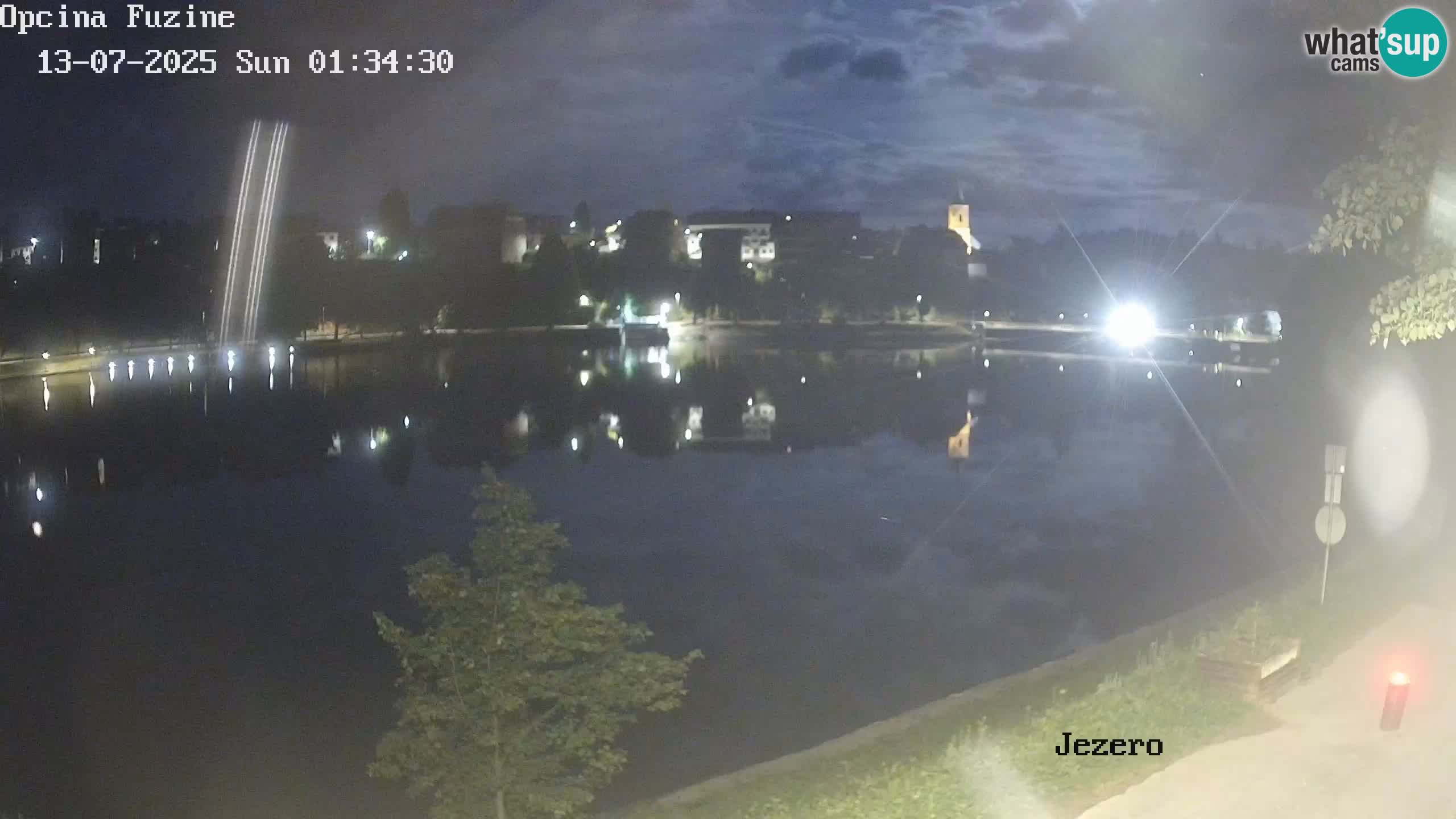 Bajersko Jezero camera en vivo lago Bajer Fužine