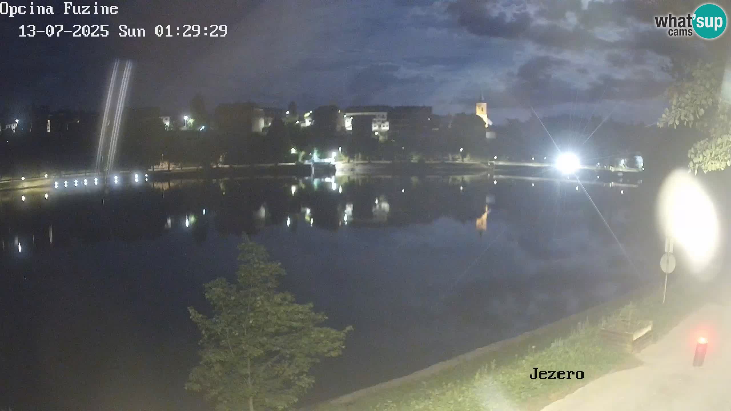 Bajersko Jezero camera en vivo lago Bajer Fužine
