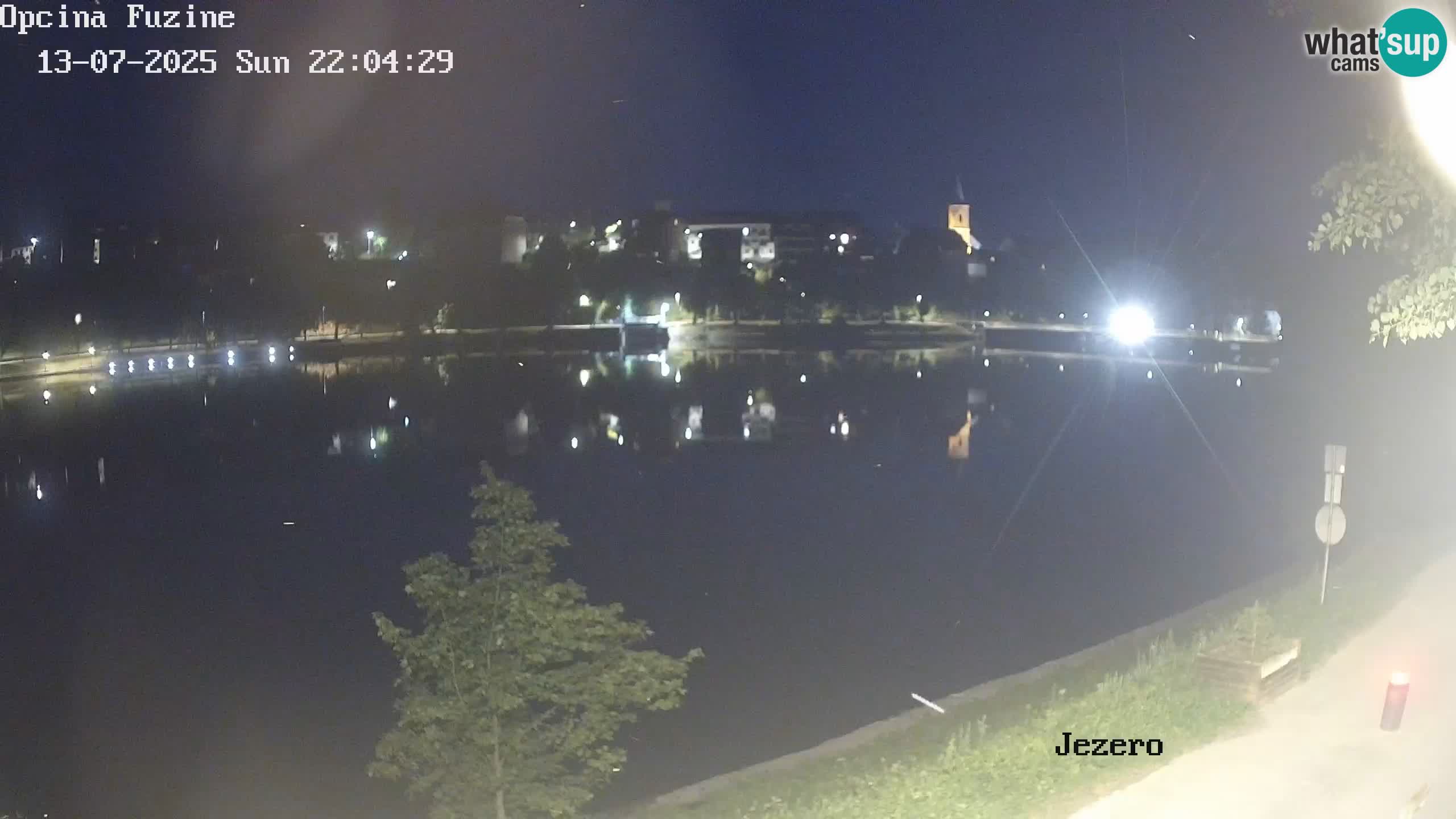 LIVE Lake Bajer livecam Bajersko Jezero Fužine