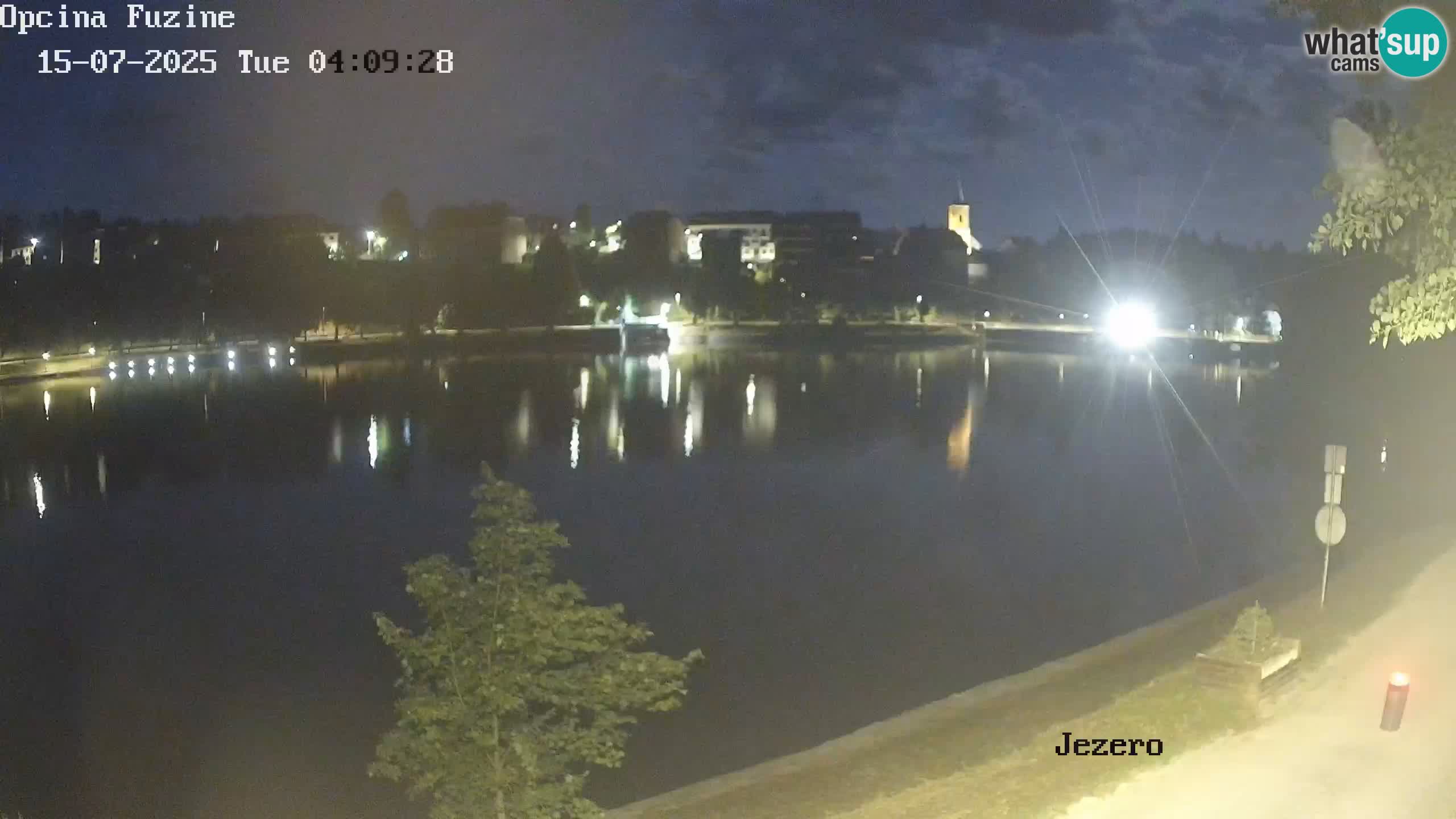 Bajersko Jezero camera en vivo lago Bajer Fužine