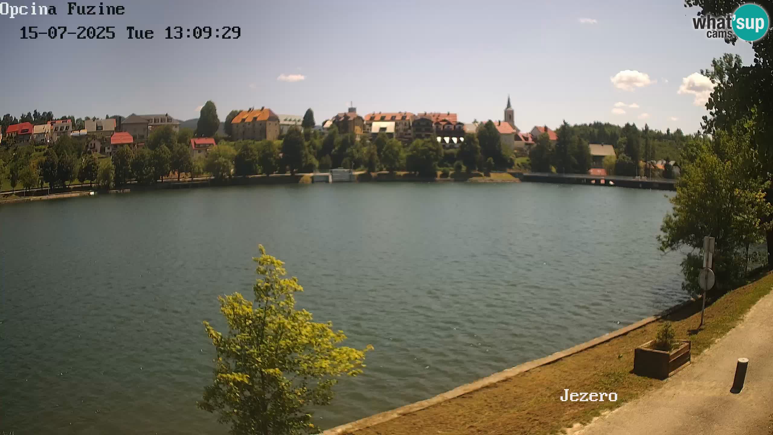 Lago Bajer livecam Bajersko Jezero Fužine