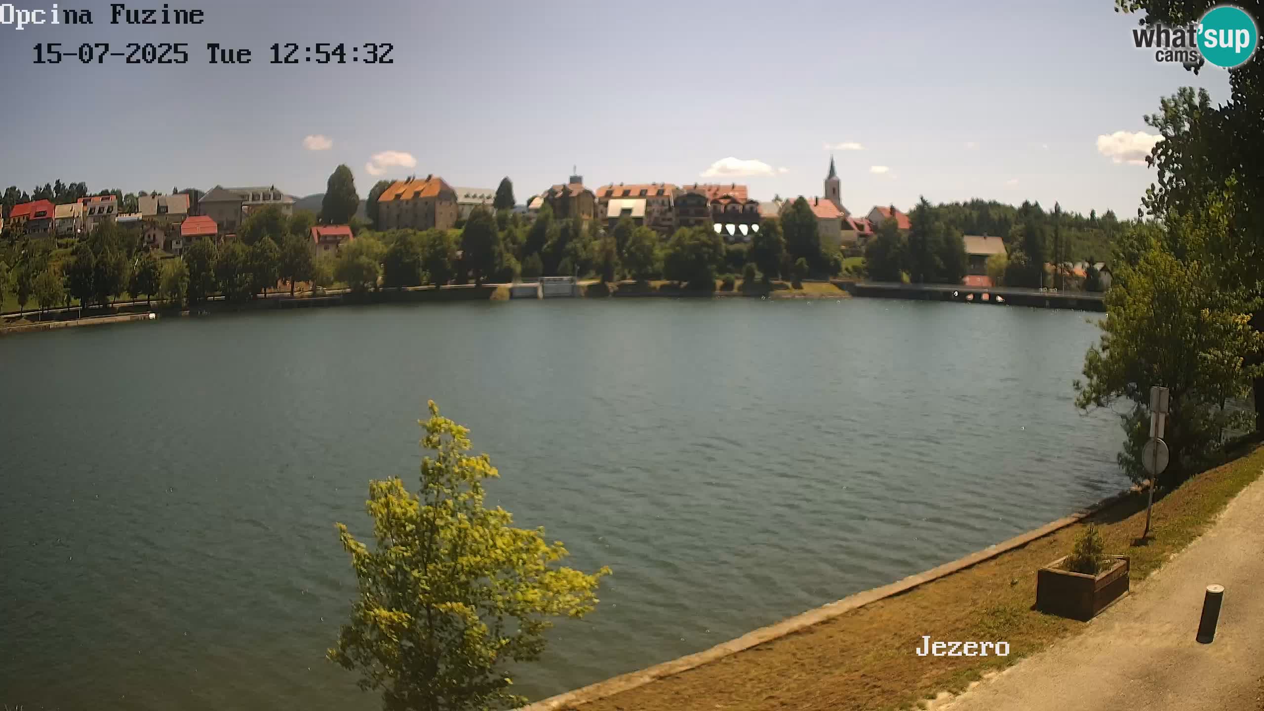Kamera v živo Bajersko Jezero Fužine