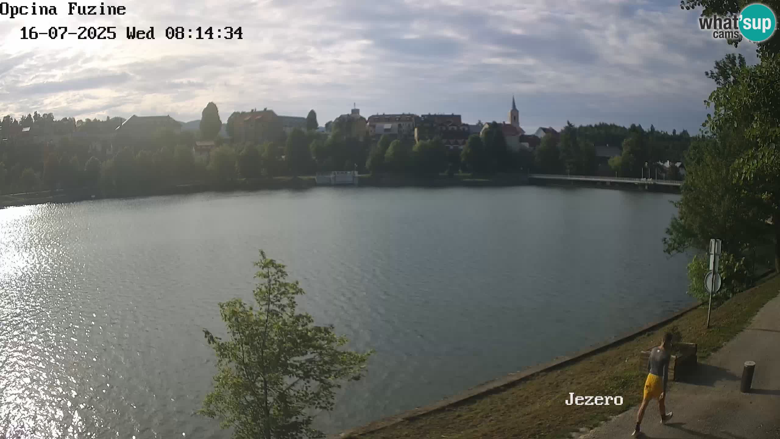 Kamera v živo Bajersko Jezero Fužine