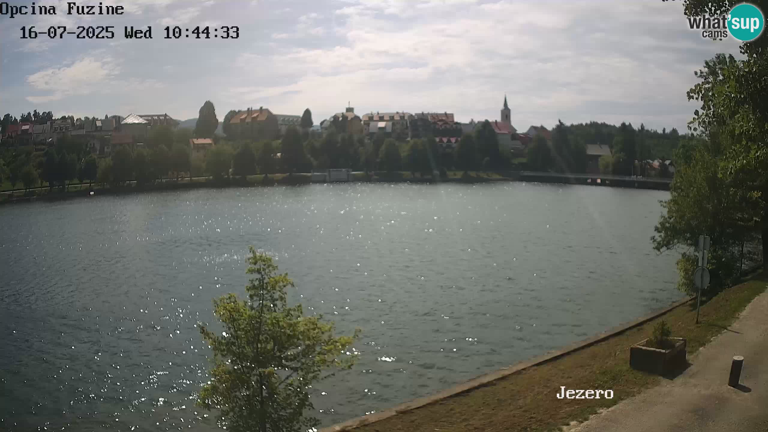 Kamera v živo Bajersko Jezero Fužine