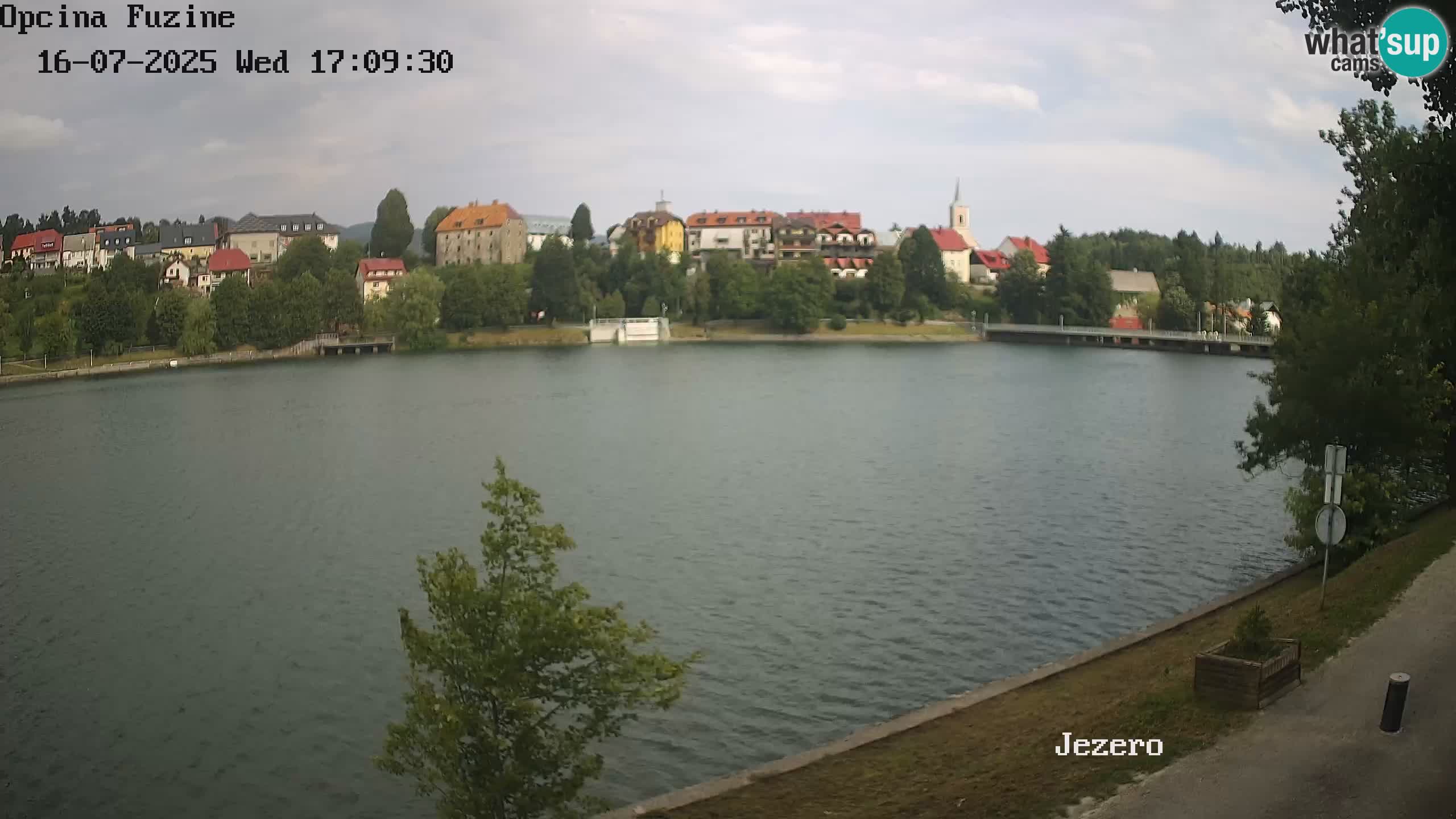 Kamera v živo Bajersko Jezero Fužine
