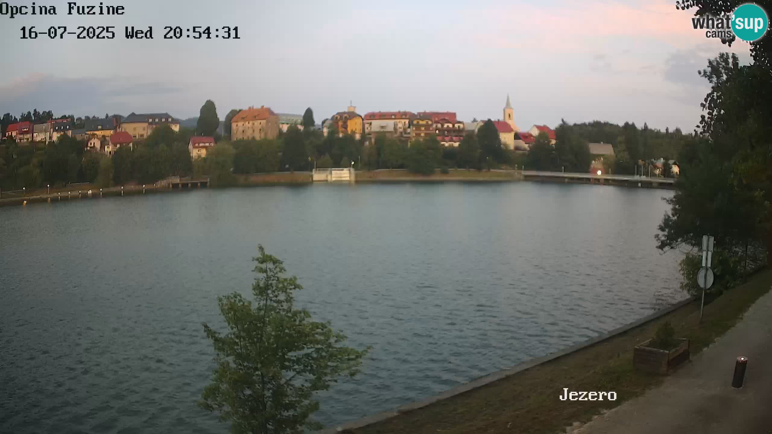 Bajersko Jezero camera en vivo lago Bajer Fužine