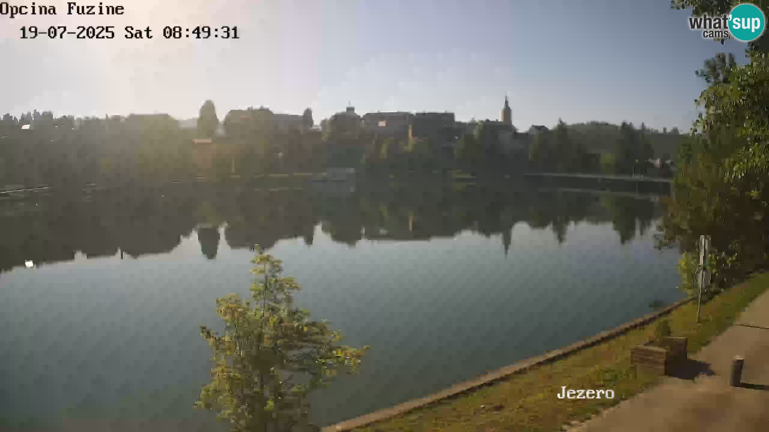 Kamera v živo Bajersko Jezero Fužine