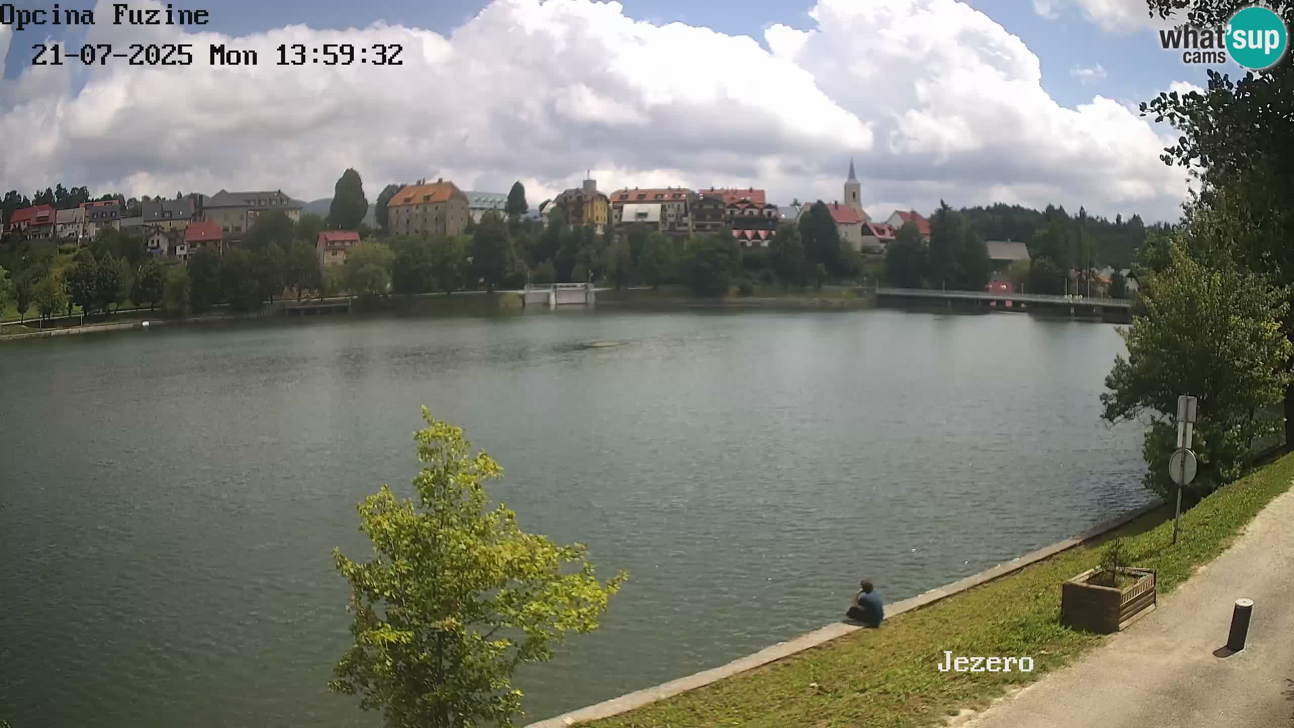 Lago Bajer livecam Bajersko Jezero Fužine