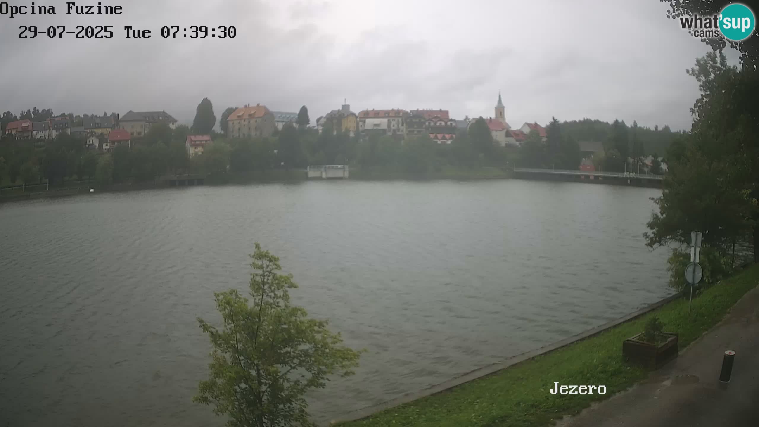 Kamera v živo Bajersko Jezero Fužine