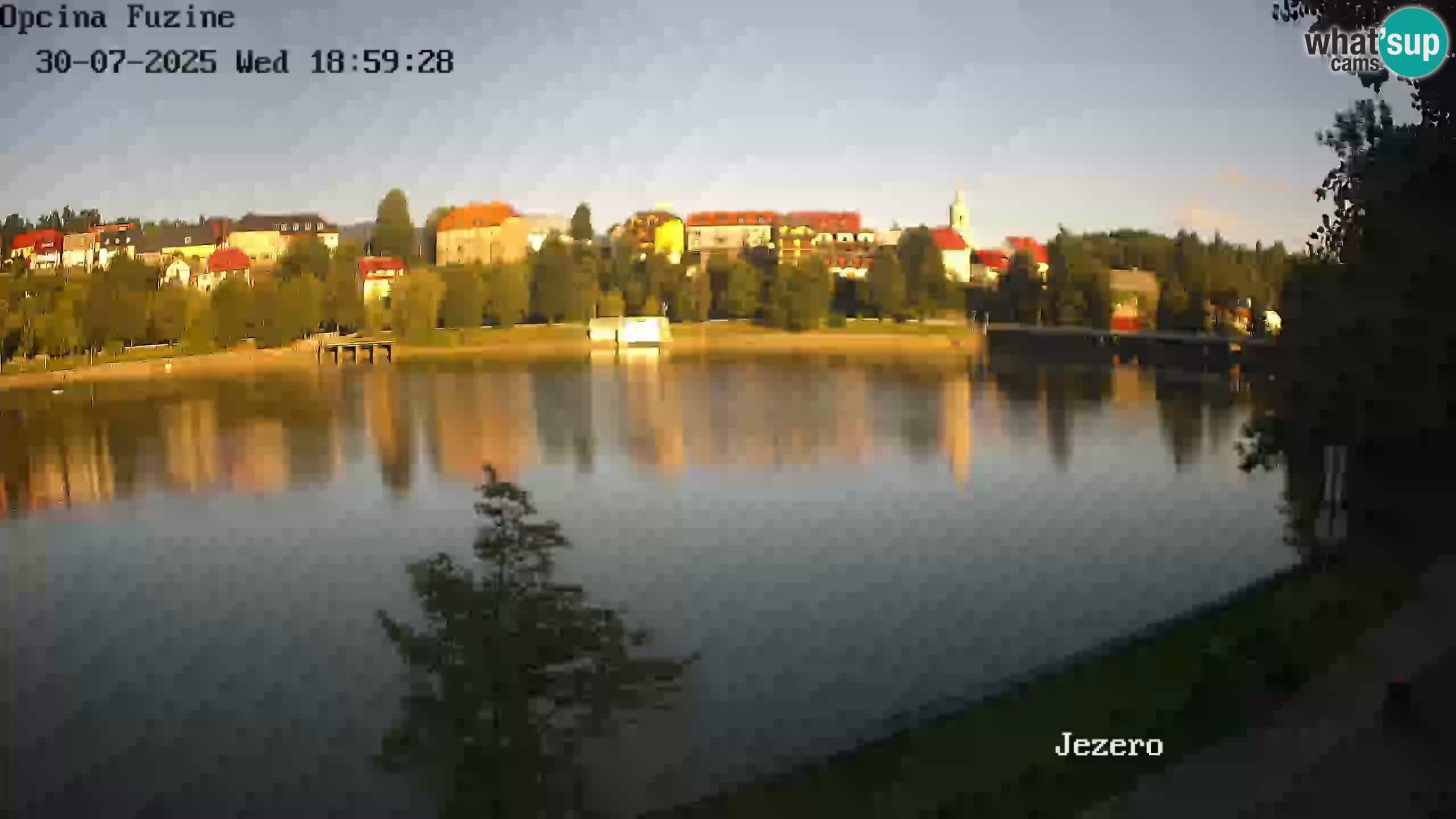 Bajersko Jezero camera en vivo lago Bajer Fužine