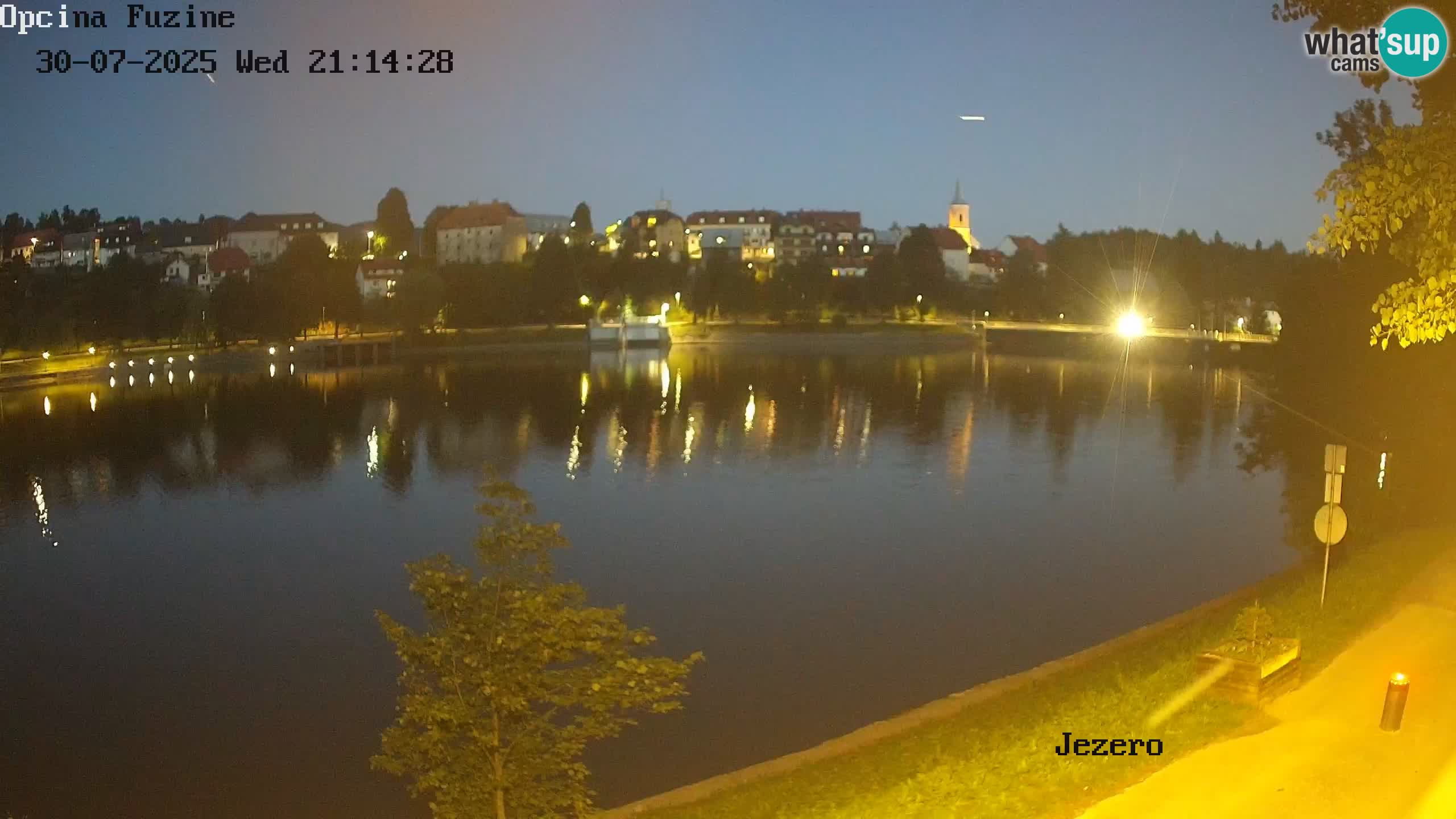 Bajersko Jezero camera en vivo lago Bajer Fužine