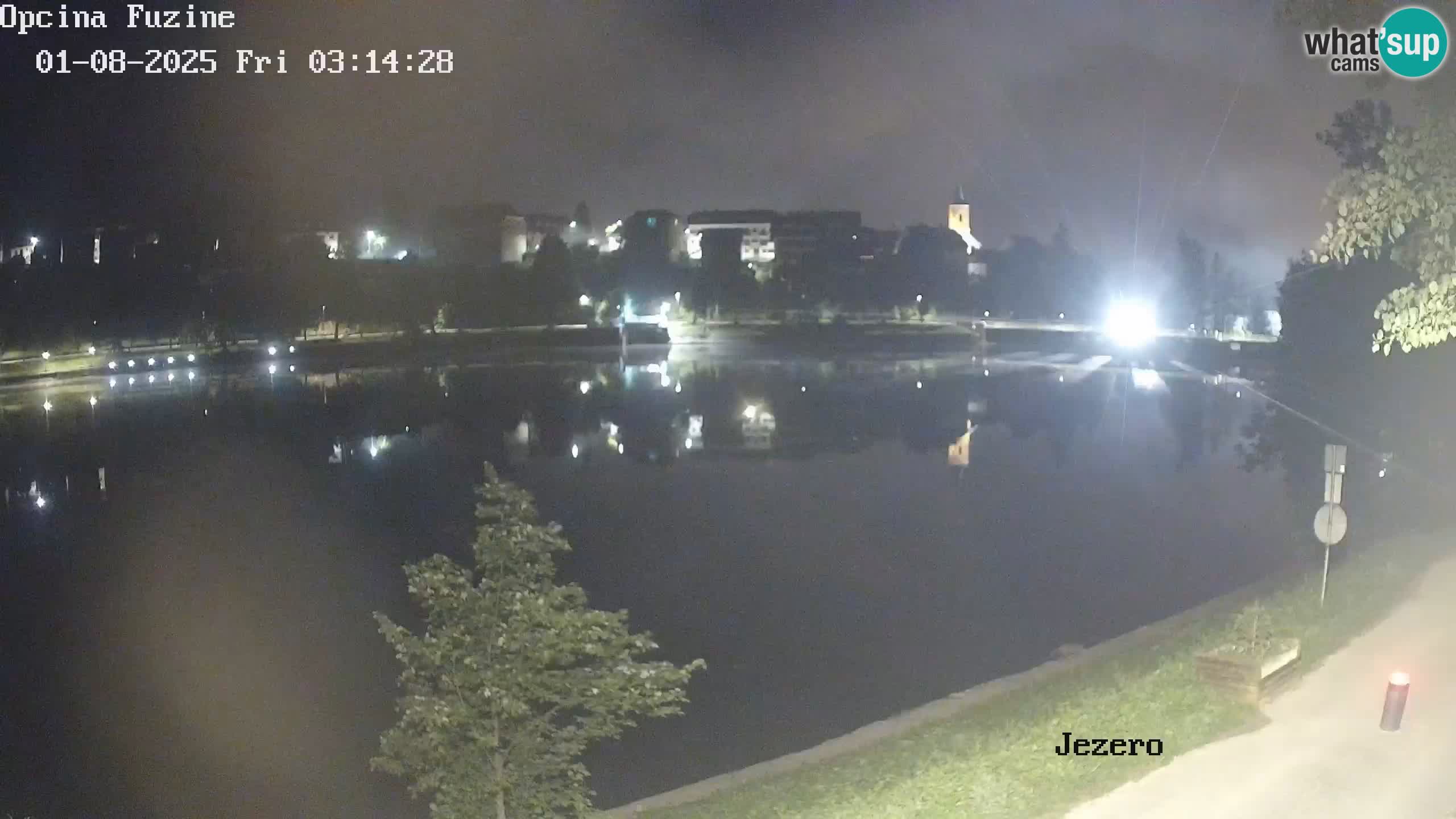 Bajersko Jezero camera en vivo lago Bajer Fužine