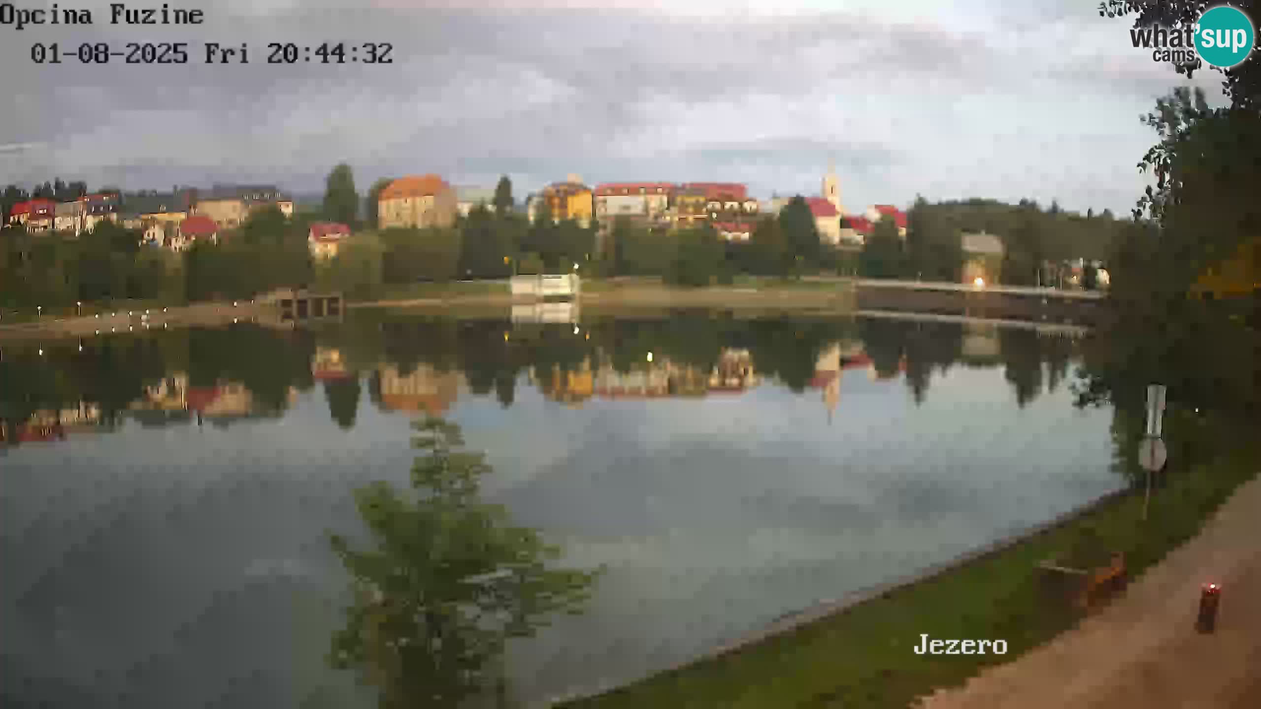 Kamera v živo Bajersko Jezero Fužine