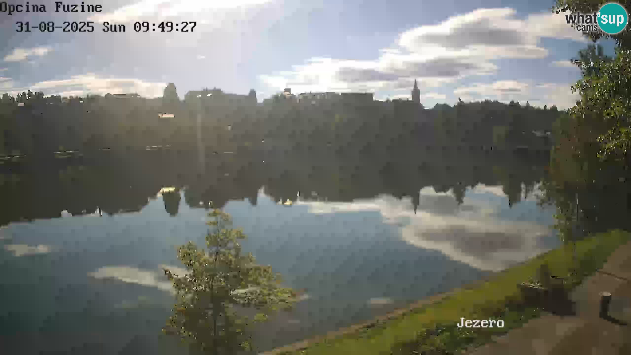 Kamera v živo Bajersko Jezero Fužine
