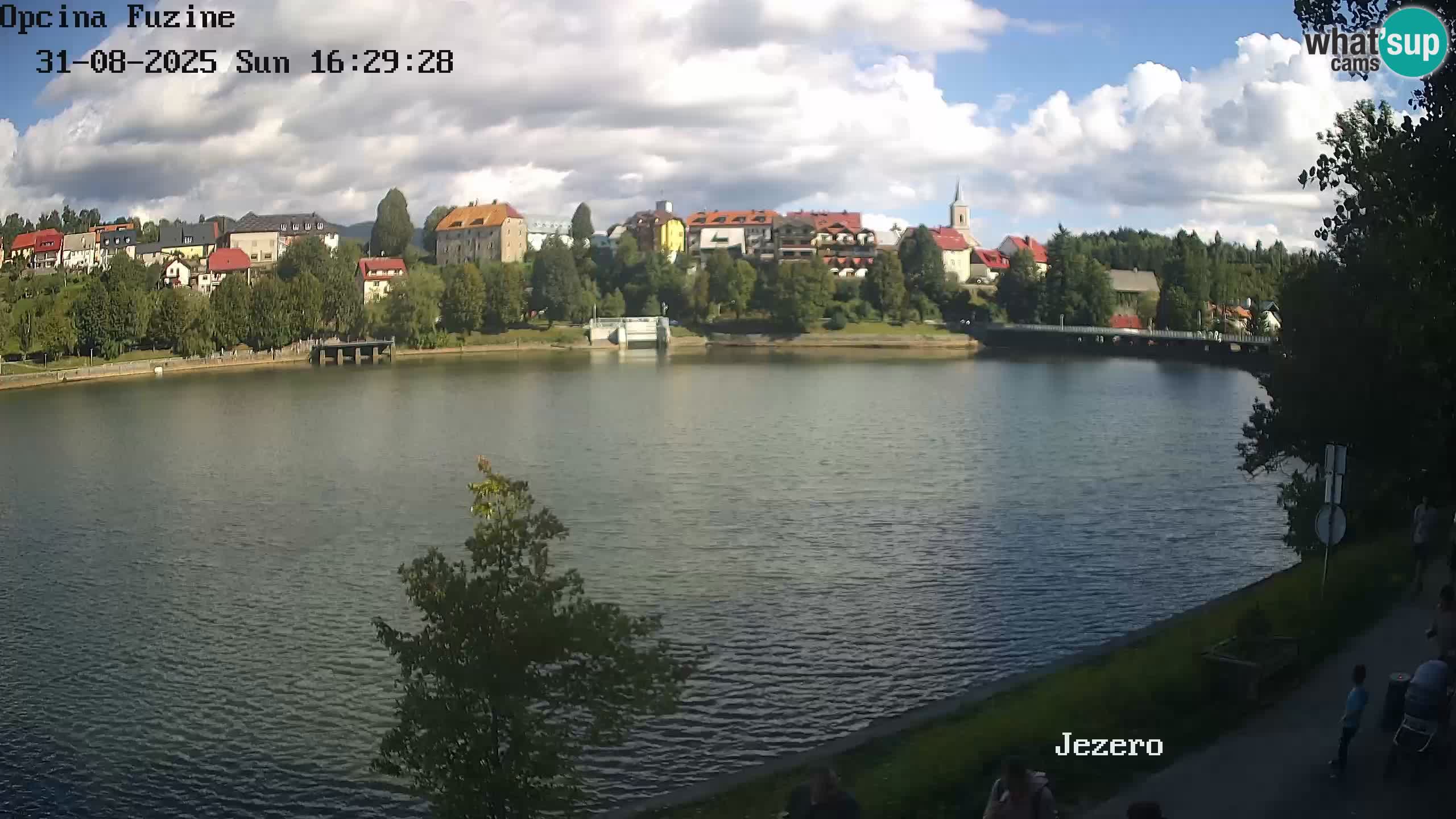 Kamera v živo Bajersko Jezero Fužine