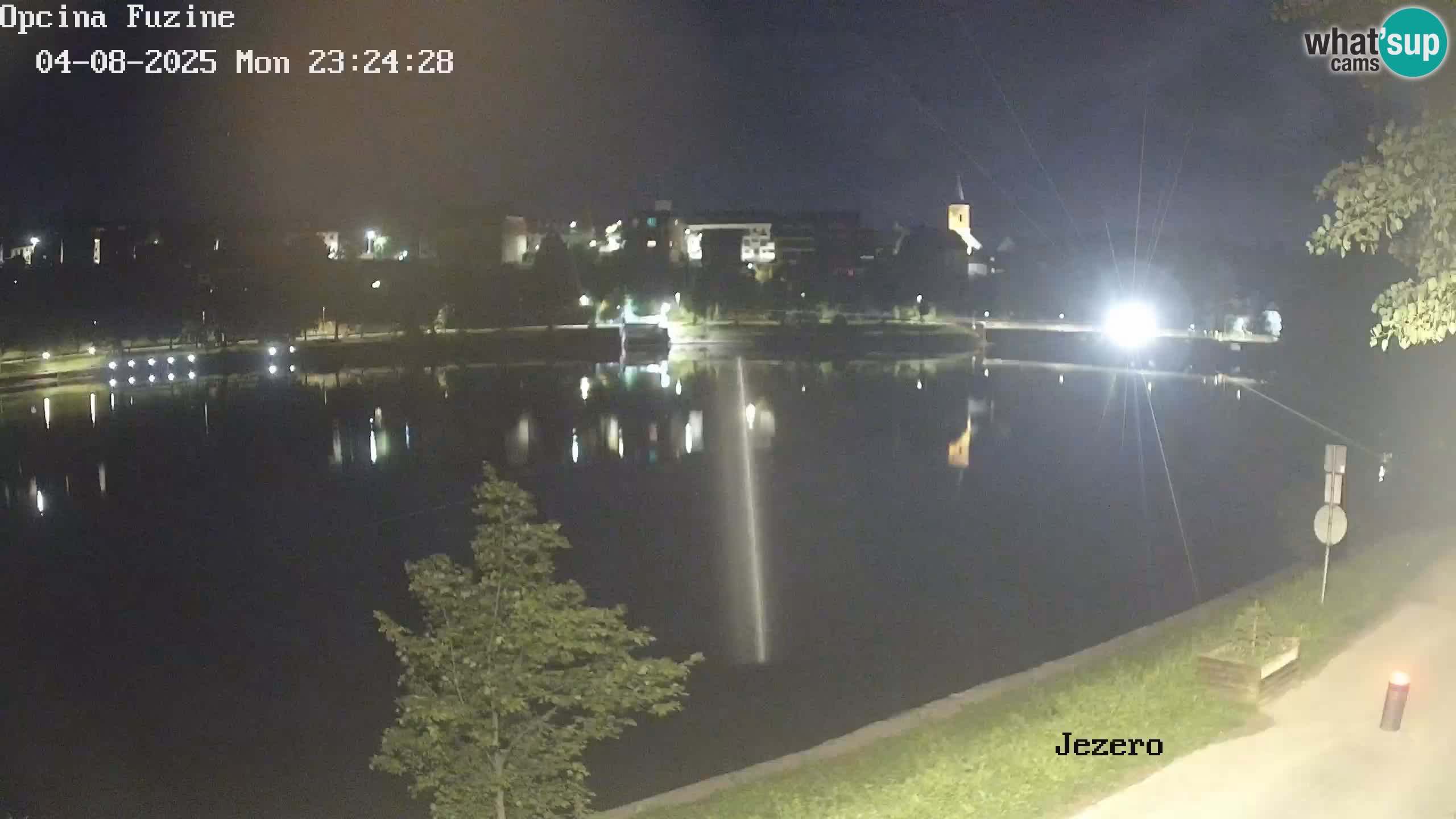 Kamera v živo Bajersko Jezero Fužine