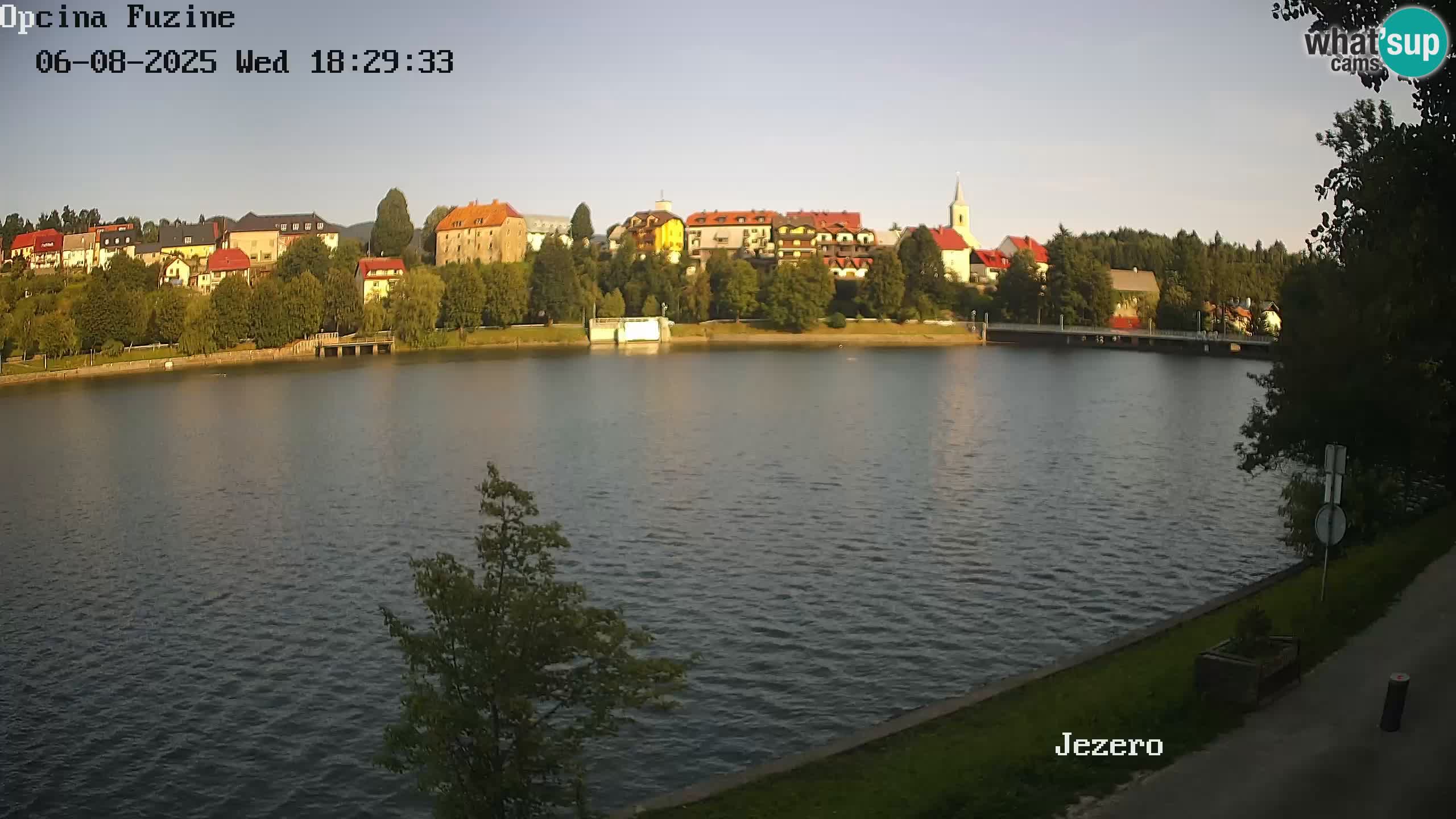 Bajersko Jezero camera en vivo lago Bajer Fužine