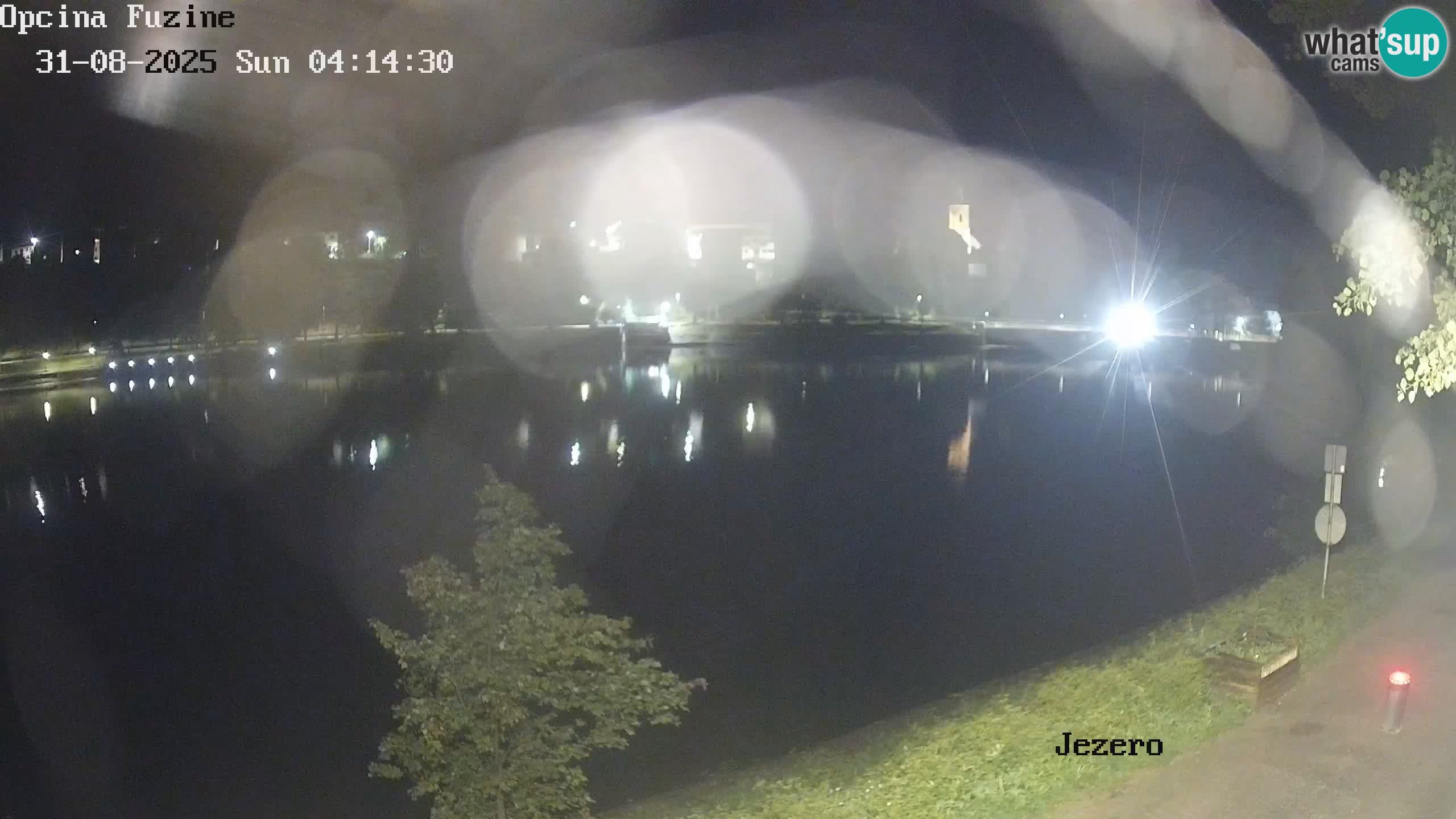 Kamera v živo Bajersko Jezero Fužine