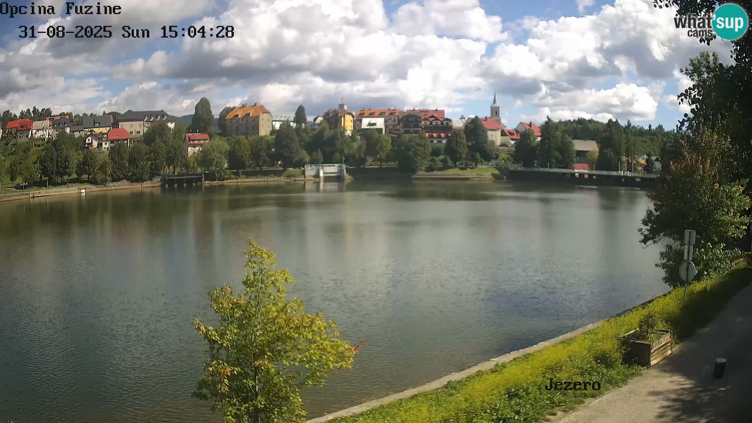 Kamera v živo Bajersko Jezero Fužine