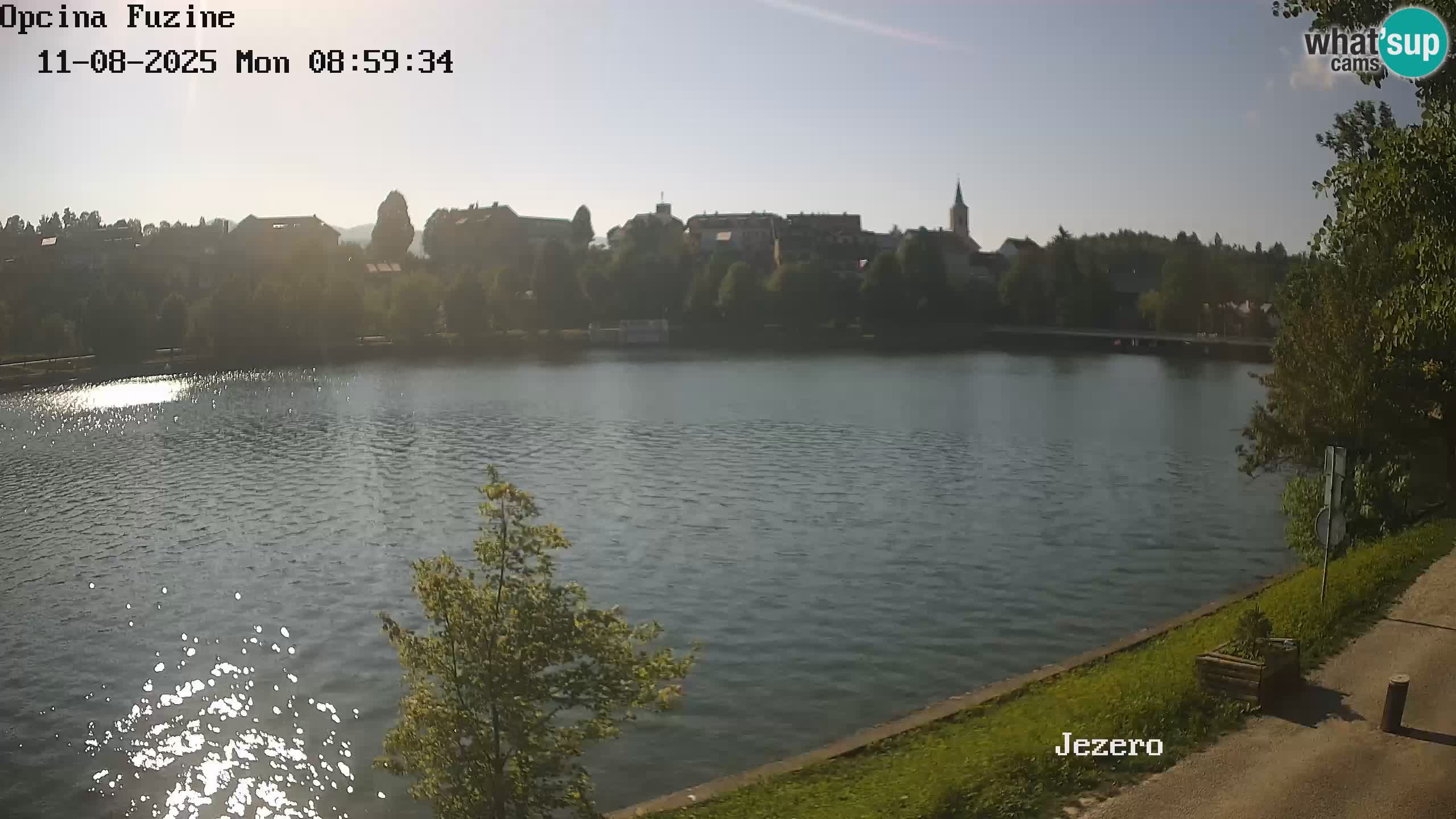Kamera v živo Bajersko Jezero Fužine