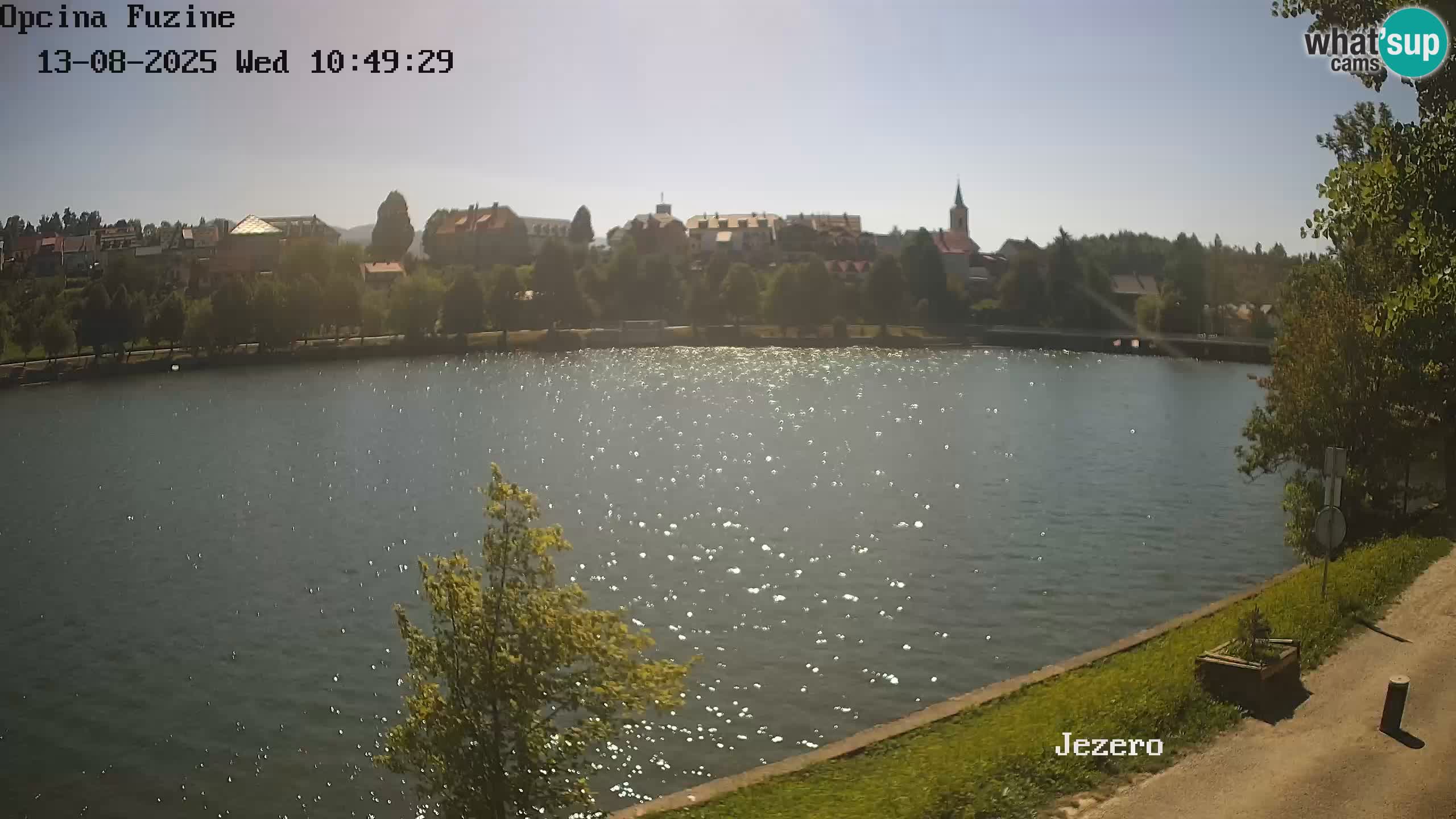 Kamera v živo Bajersko Jezero Fužine