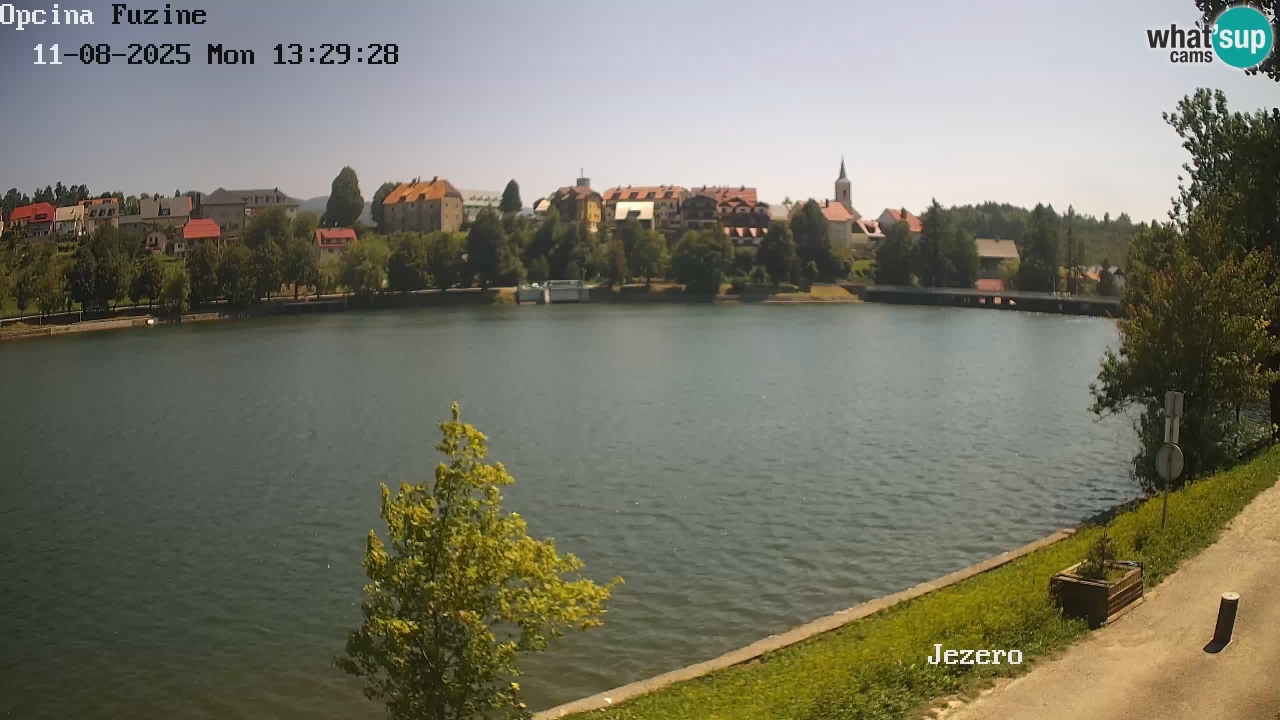 Kamera v živo Bajersko Jezero Fužine