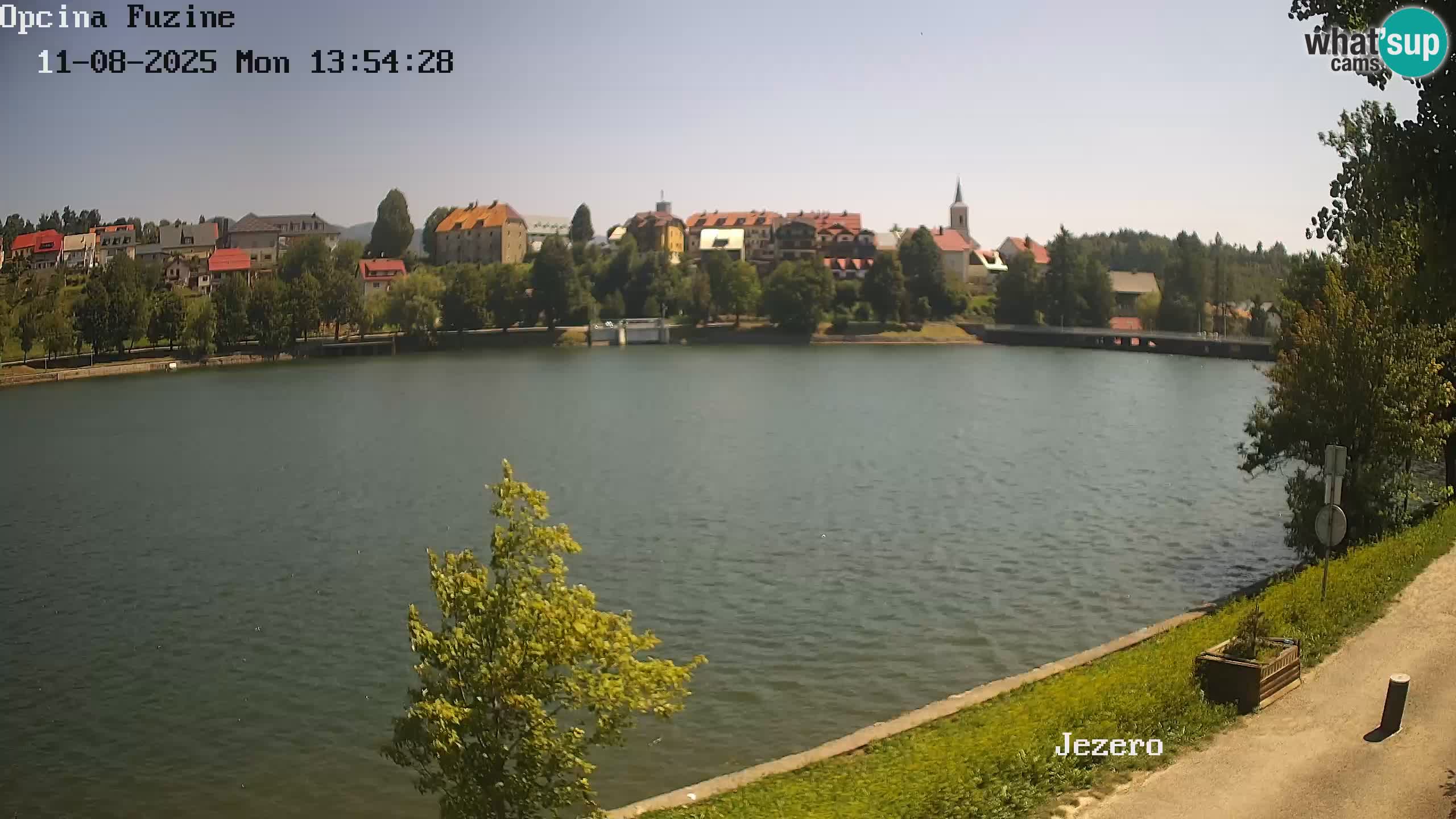 Kamera v živo Bajersko Jezero Fužine