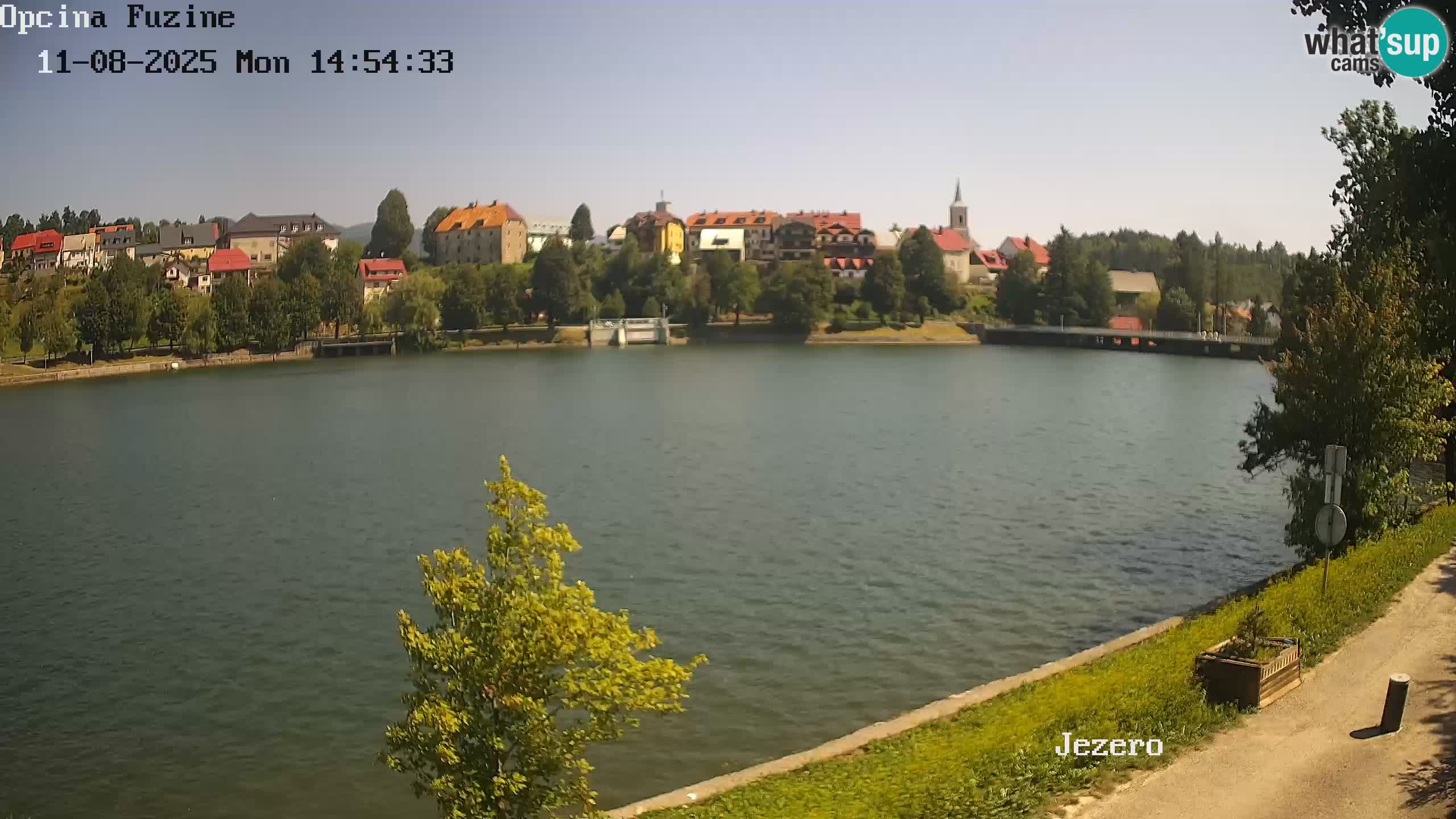 Kamera v živo Bajersko Jezero Fužine