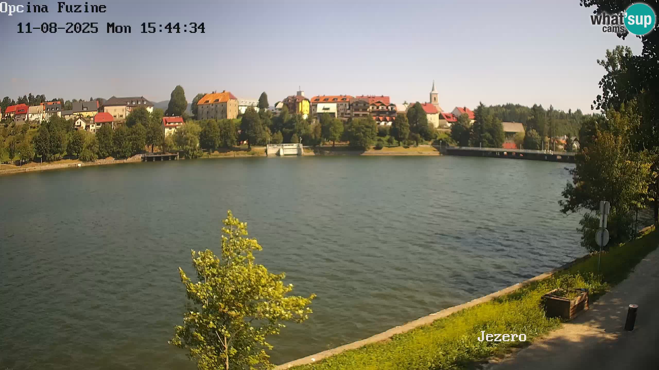 Kamera v živo Bajersko Jezero Fužine
