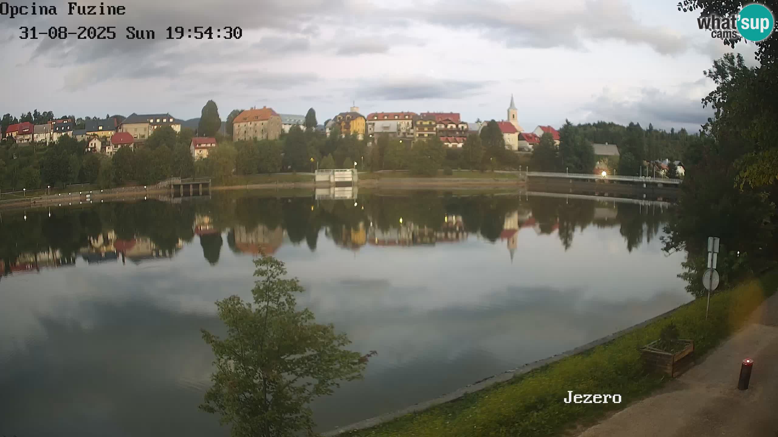 Kamera v živo Bajersko Jezero Fužine