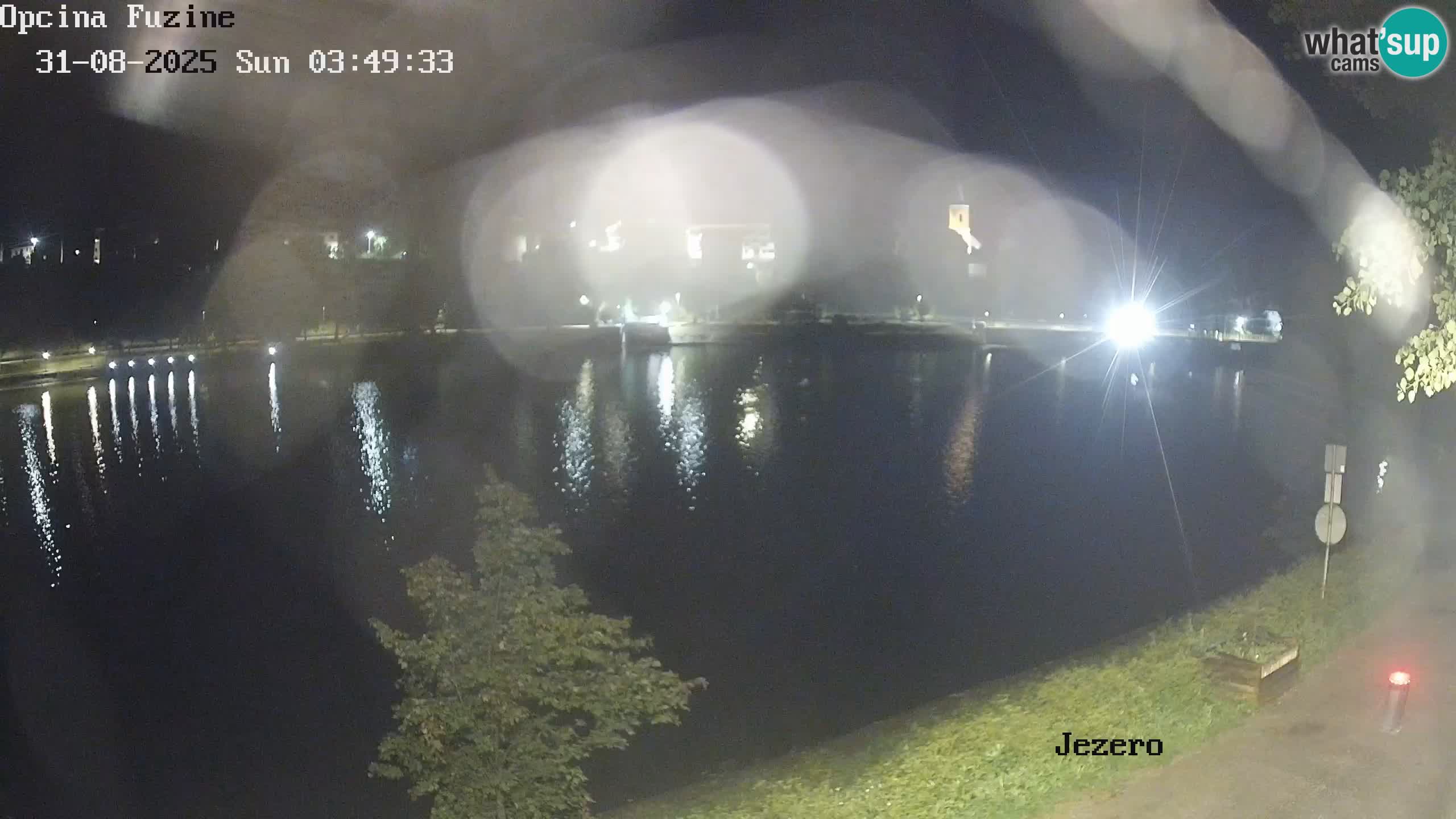 Kamera v živo Bajersko Jezero Fužine