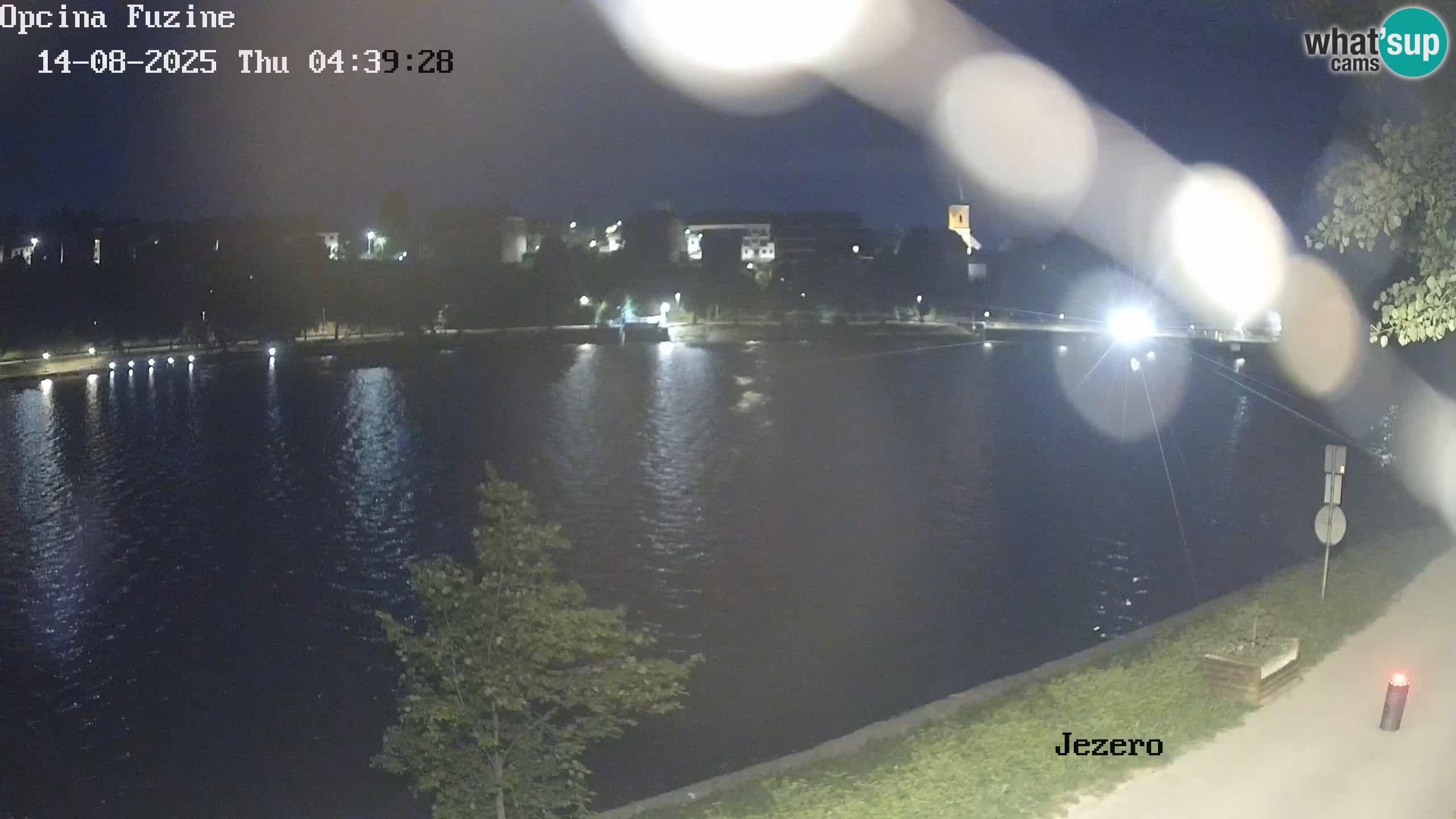 Bajersko Jezero camera en vivo lago Bajer Fužine