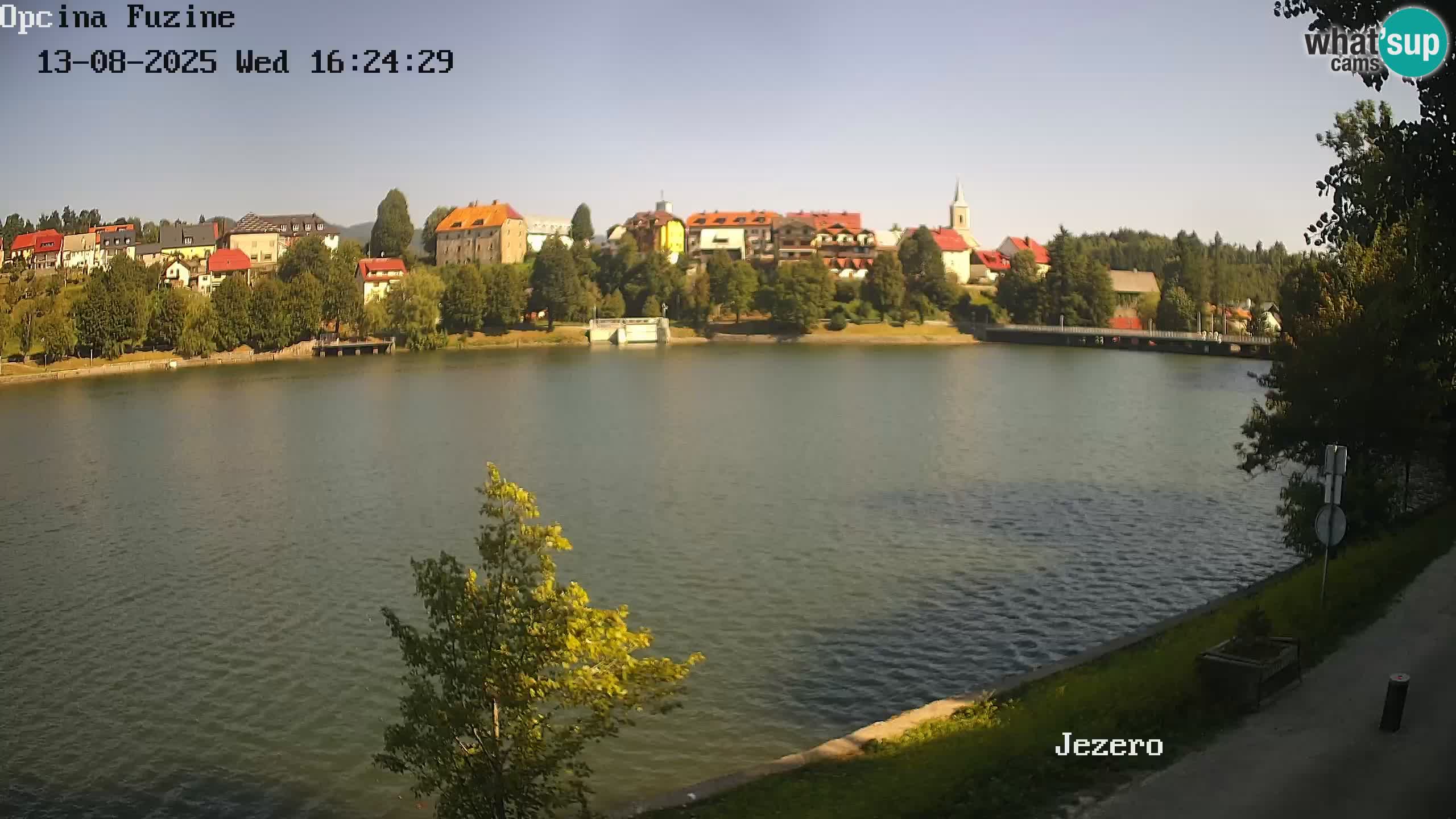 Lago Bajer livecam Bajersko Jezero Fužine